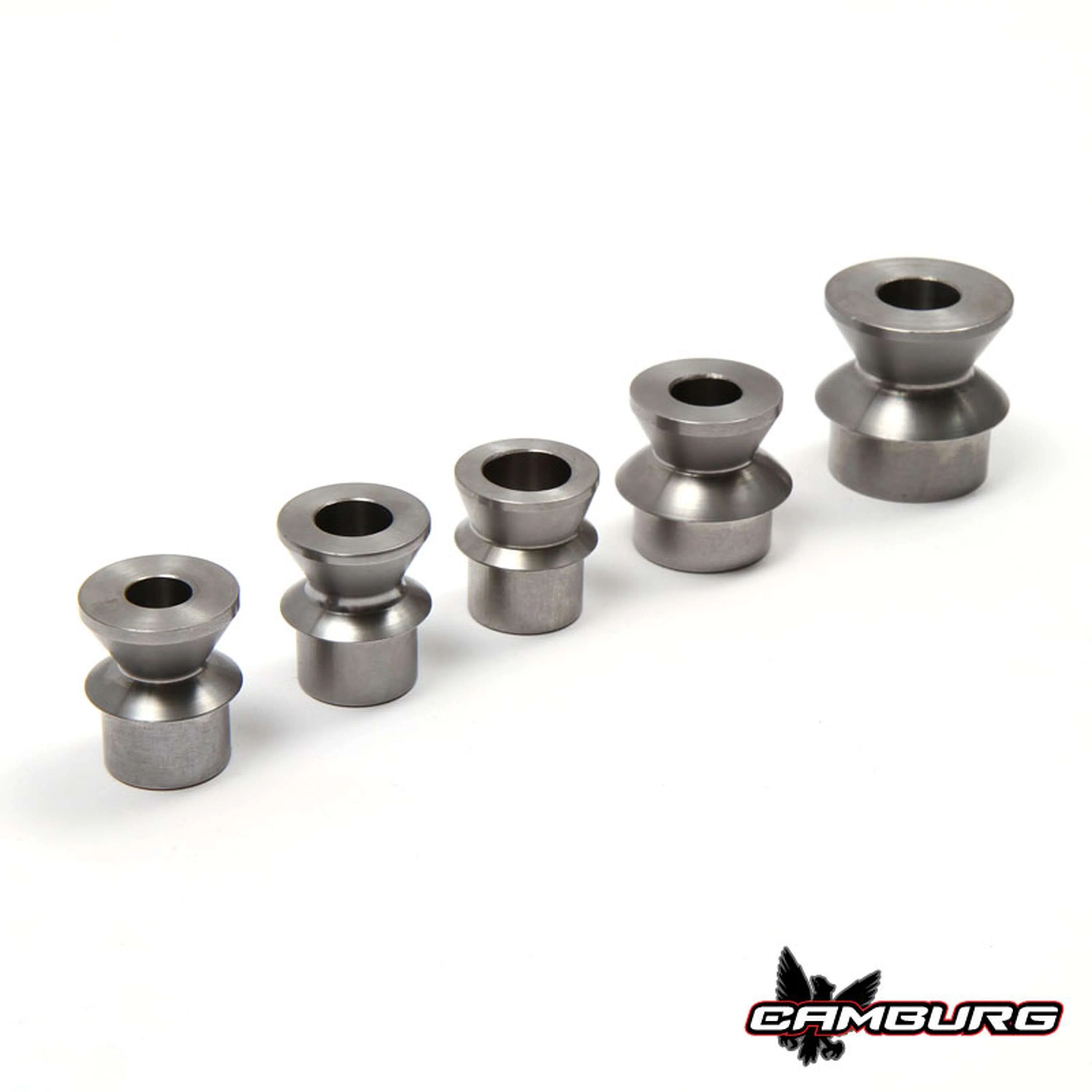 0.75" RHT Heim Kit (FK JMX heim, 0.50" ID spacers, 1.50" thread bung, jam nut) - Image 7