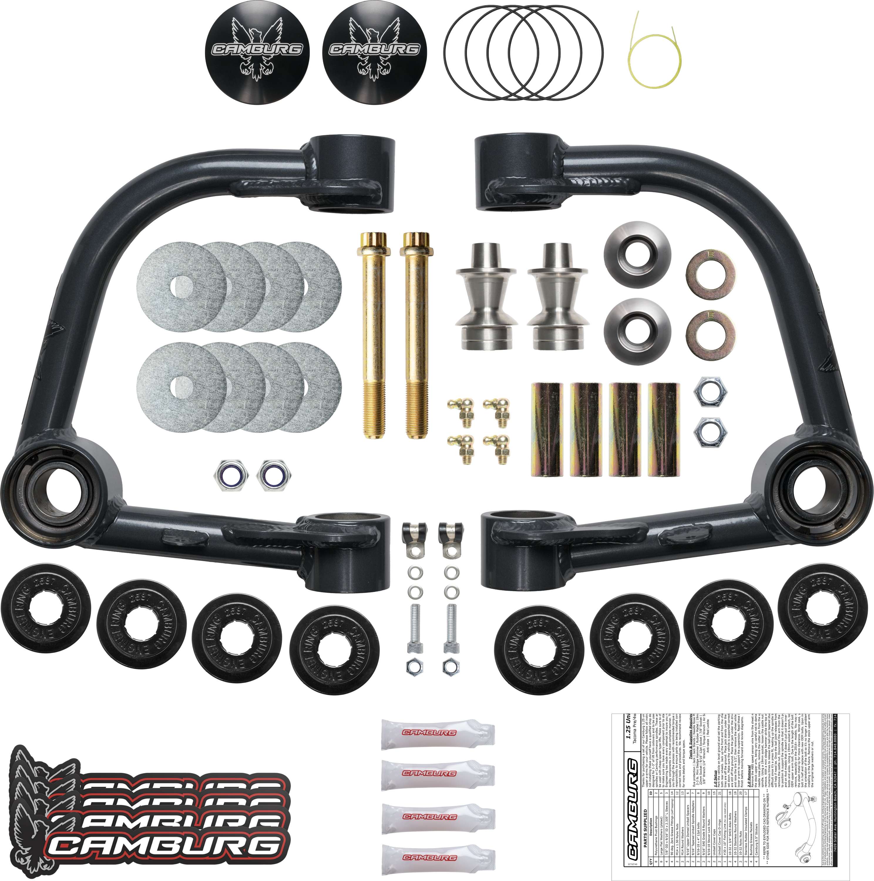 1.25" Performance Uniball Upper Arms (w/ covers) - Image 6
