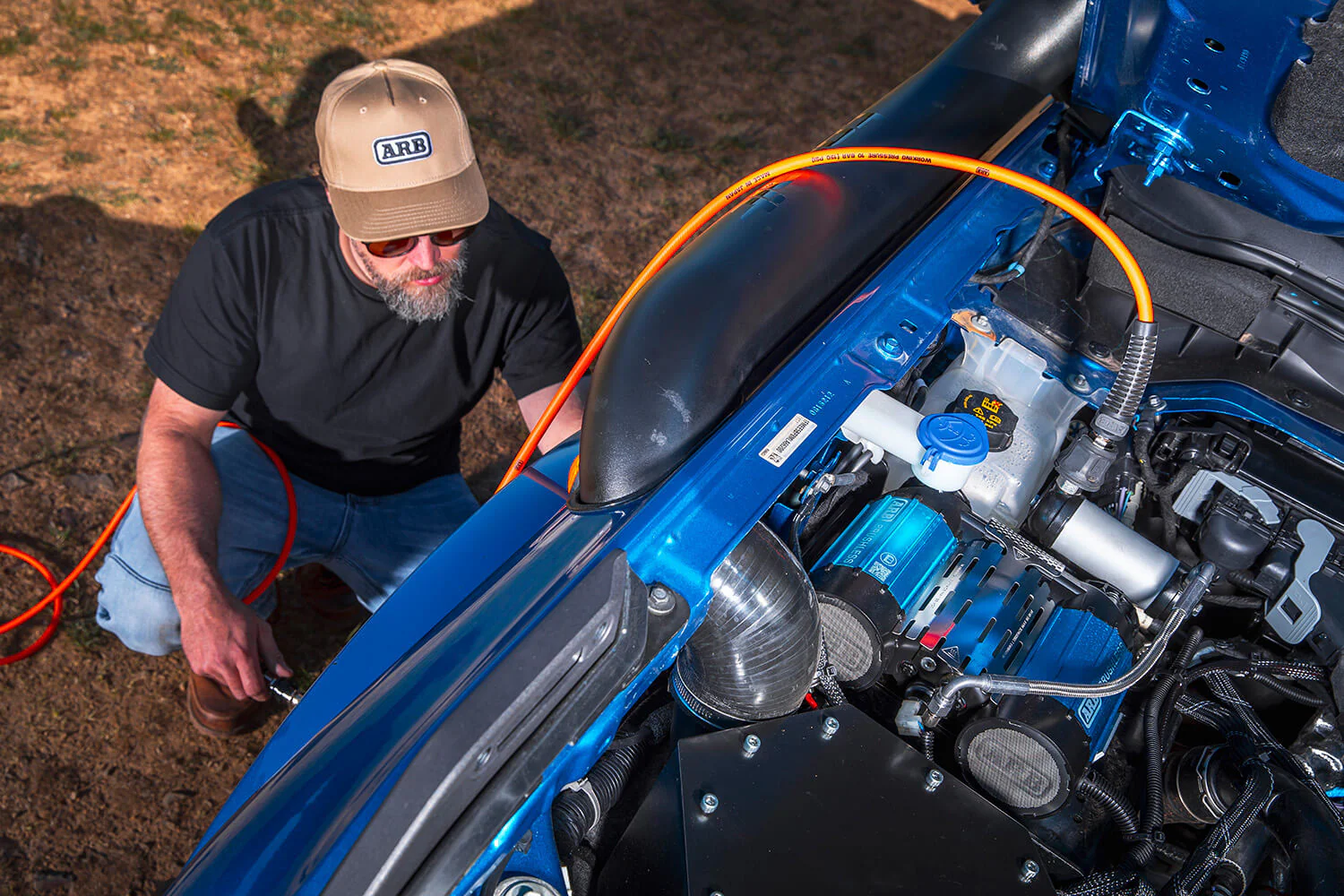ARB Brushless Twin Motor Onboard 12V Air Compressor - Image 2