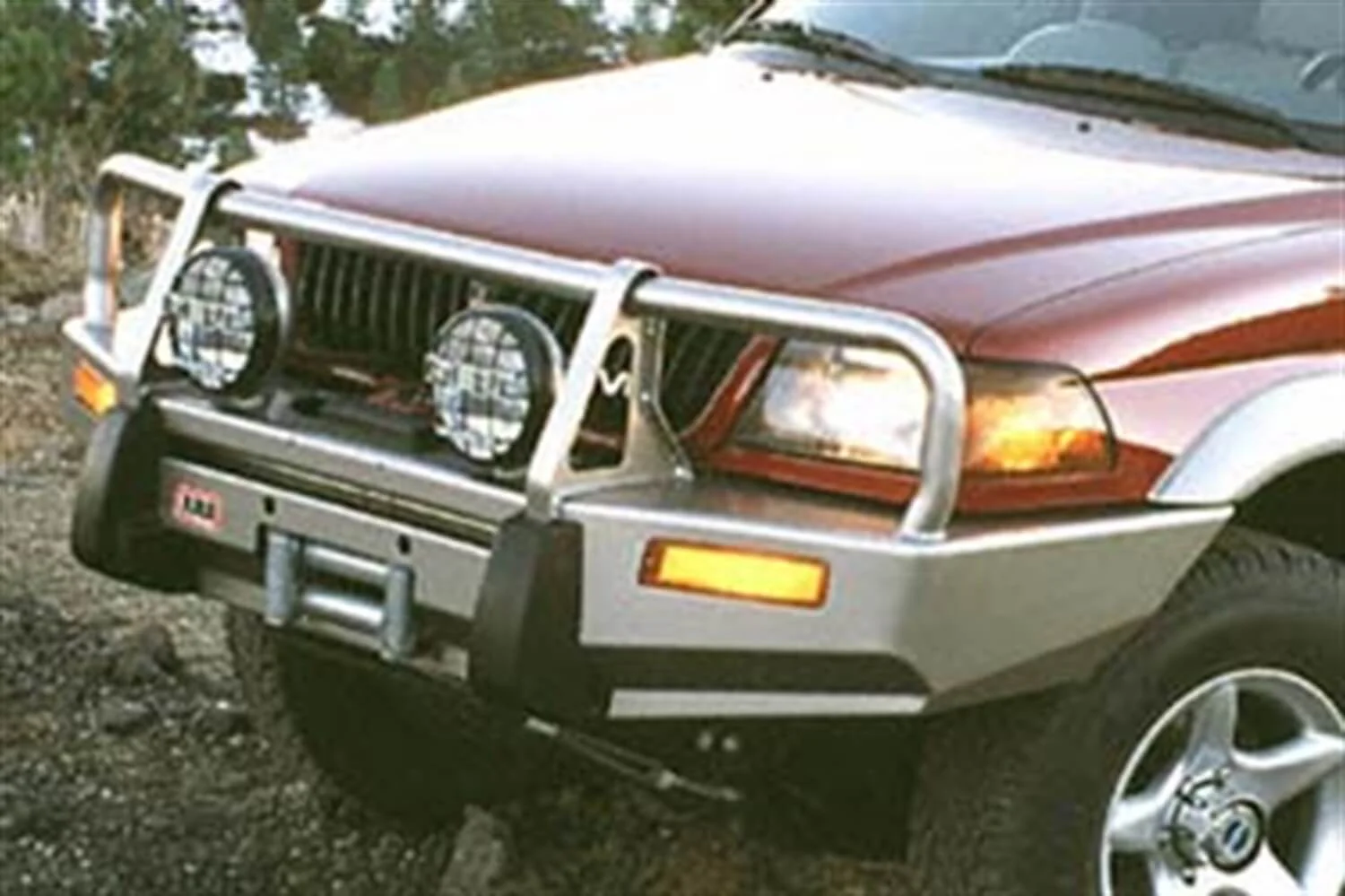 Winch Bumper w/Mounting Kit