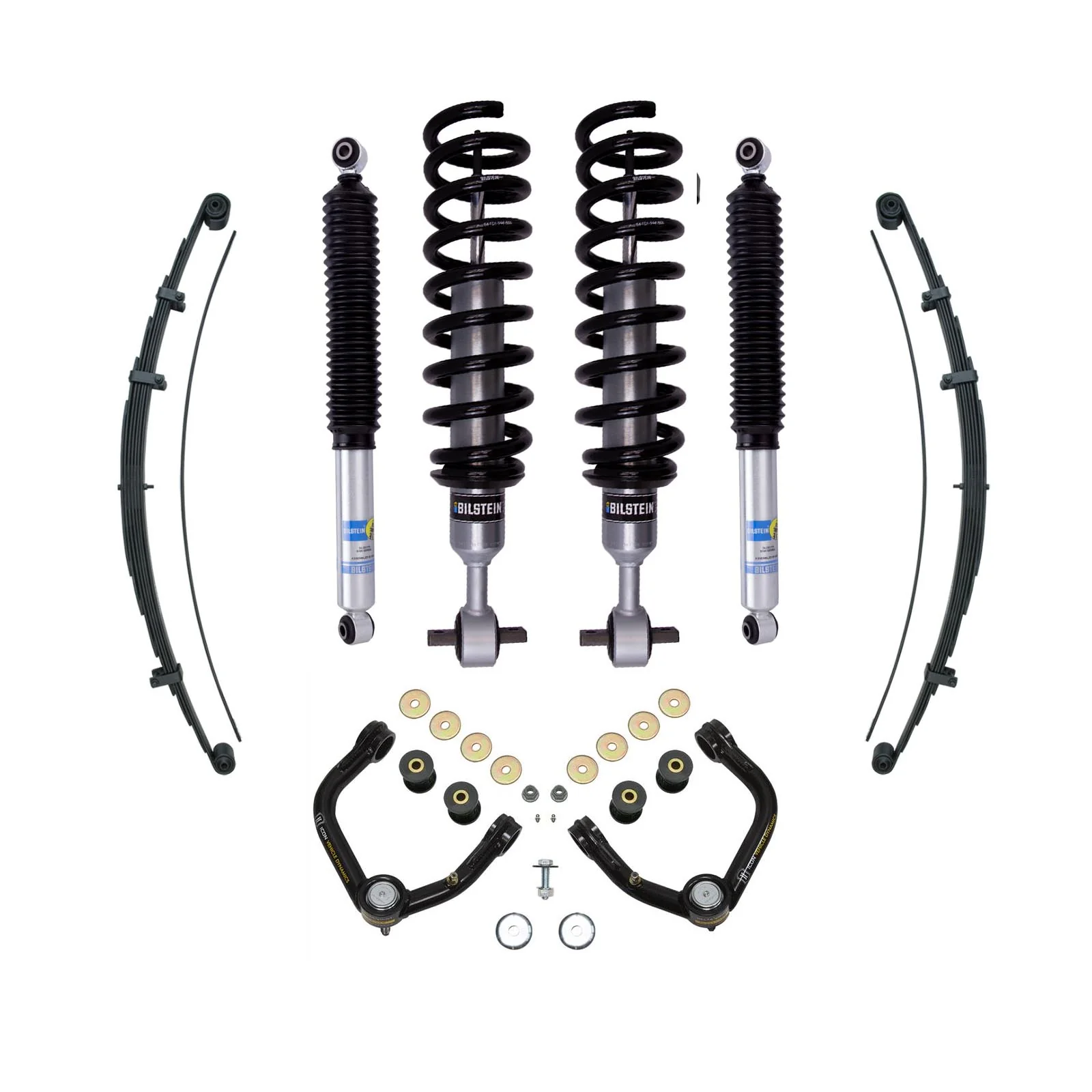 6112 Assembled & 5100 Shocks Set for 2015-2020 Ford F150 4WD