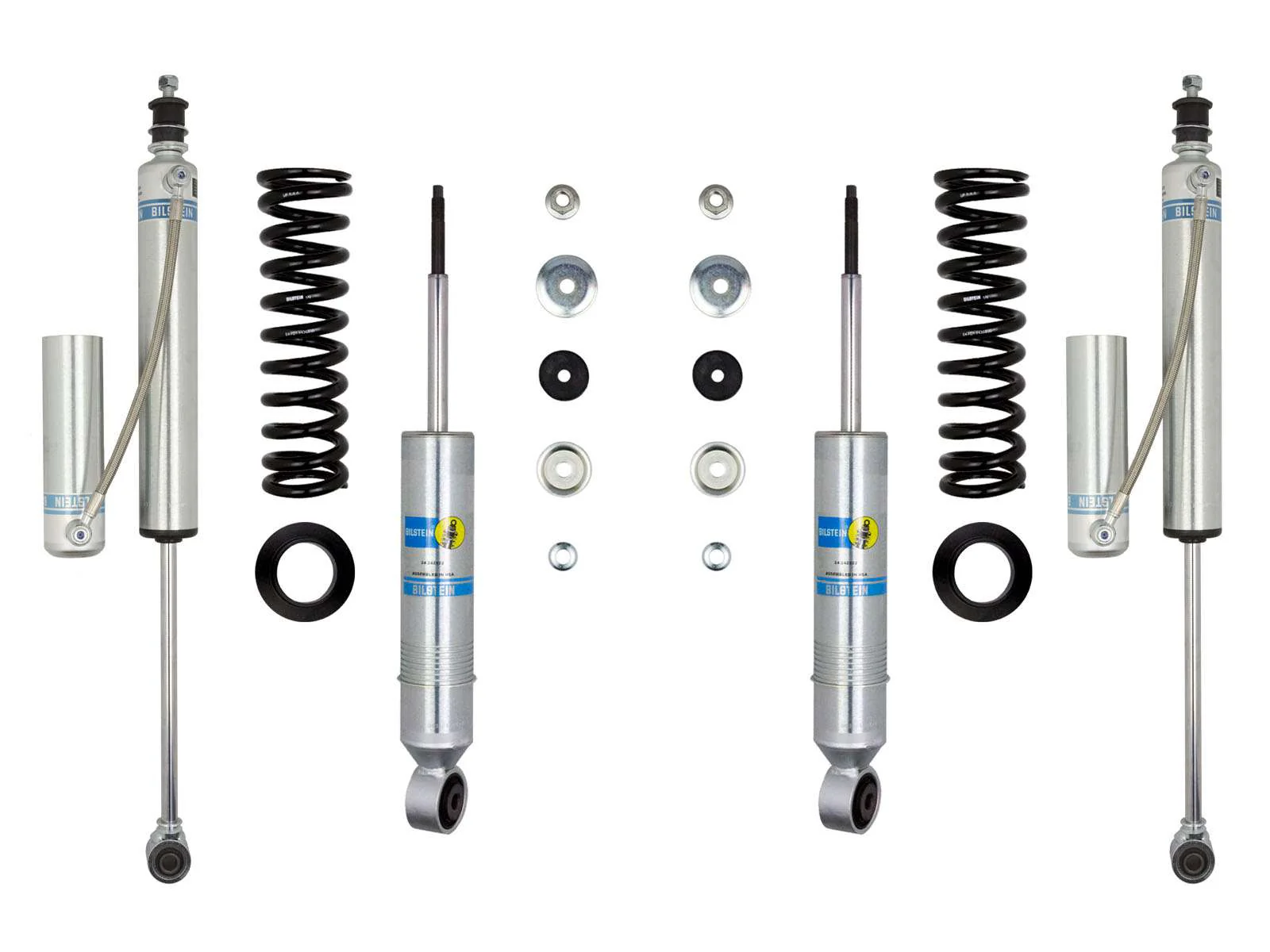 Bilstein 6112 Strut & Spring Assembled + Rear 5160 Reservoir Shocks Set for 2000-2006 Toyota Tundra RWD - Image 8