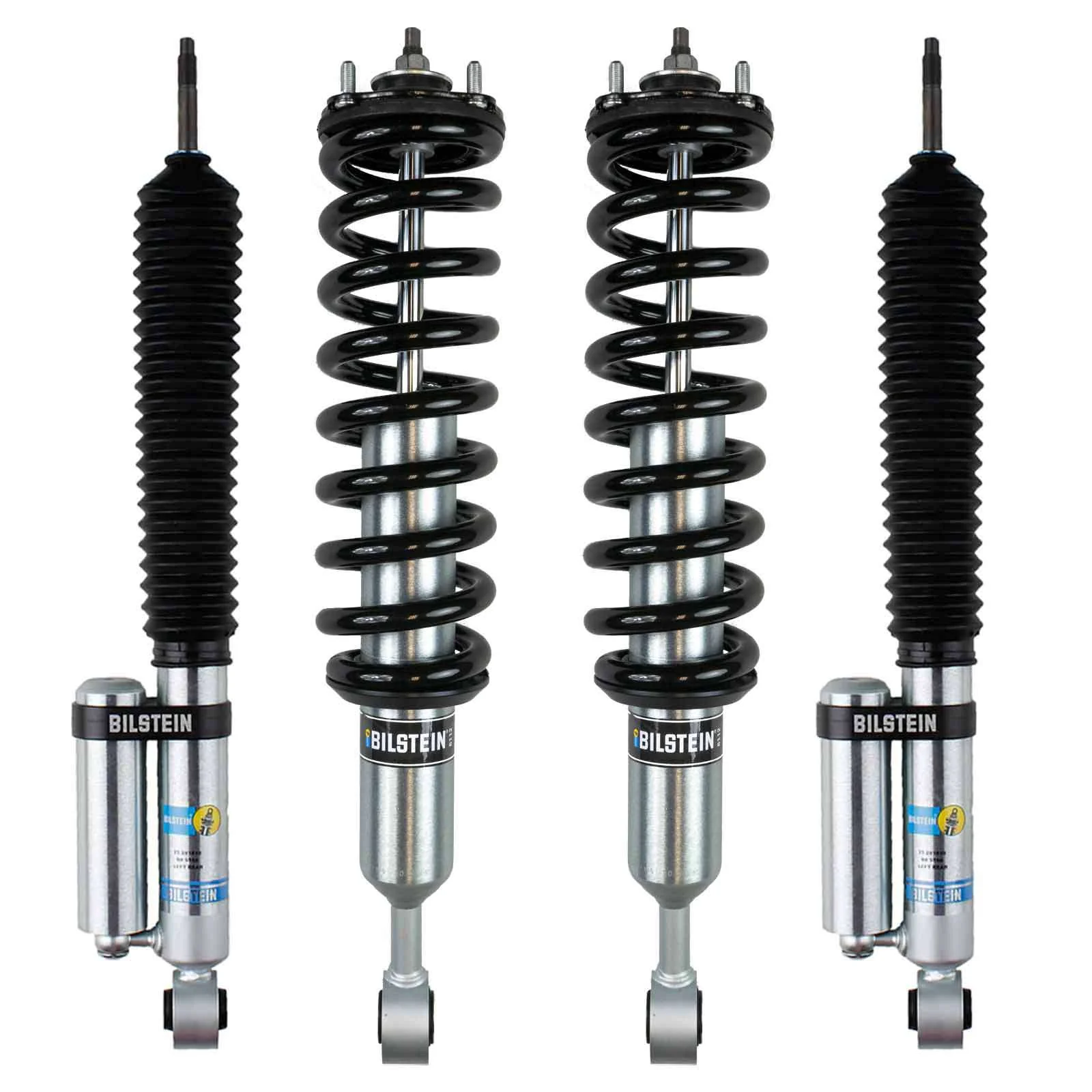 Bilstein 6112 Strut & Spring Assembled + Rear 5160 Reservoir Shocks Set for 2008-2021 Toyota Land Cruiser 200 4WD RWD - Image 6