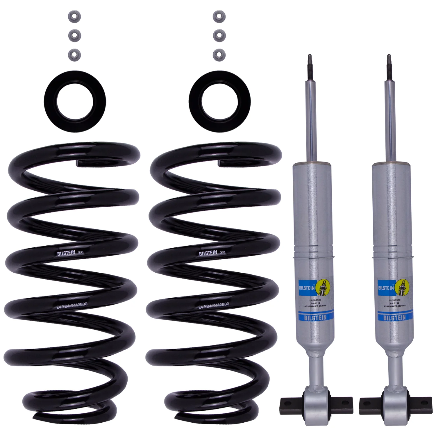 Bilstein 6112 Strut & Spring Front Pair for 2019-2024 GMC Sierra 1500 4WD