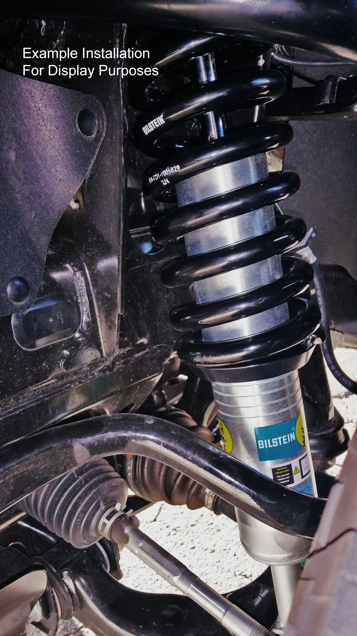 Bilstein 6112 Strut & Spring + Rear 5100 Shocks Set for 2015-2020 Ford F150 4WD - Image 4
