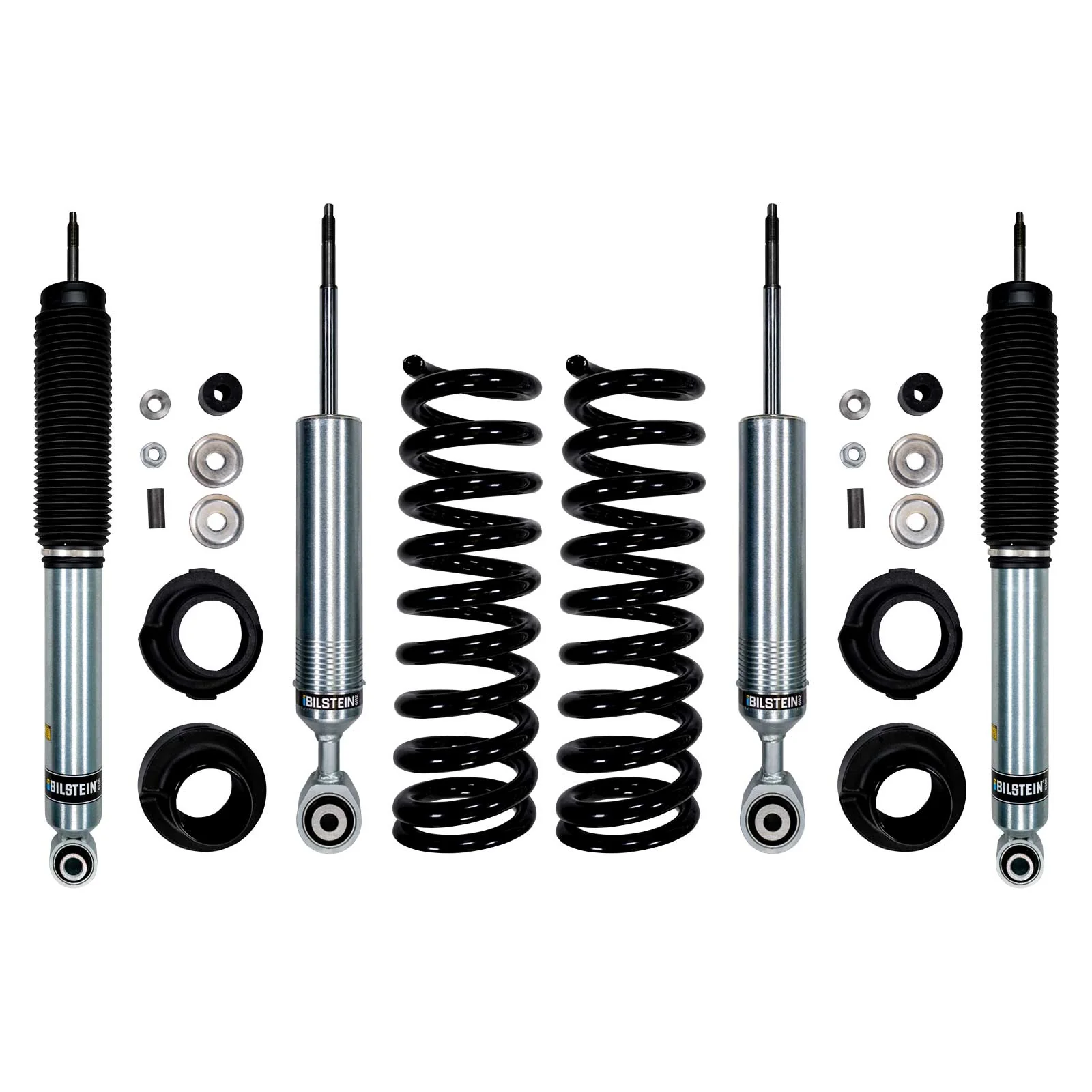 Bilstein 6112 Strut & Spring + Rear 5100 Shocks Set for 2023-2024 Toyota Sequoia 4WD w/2.1-3.1" lift