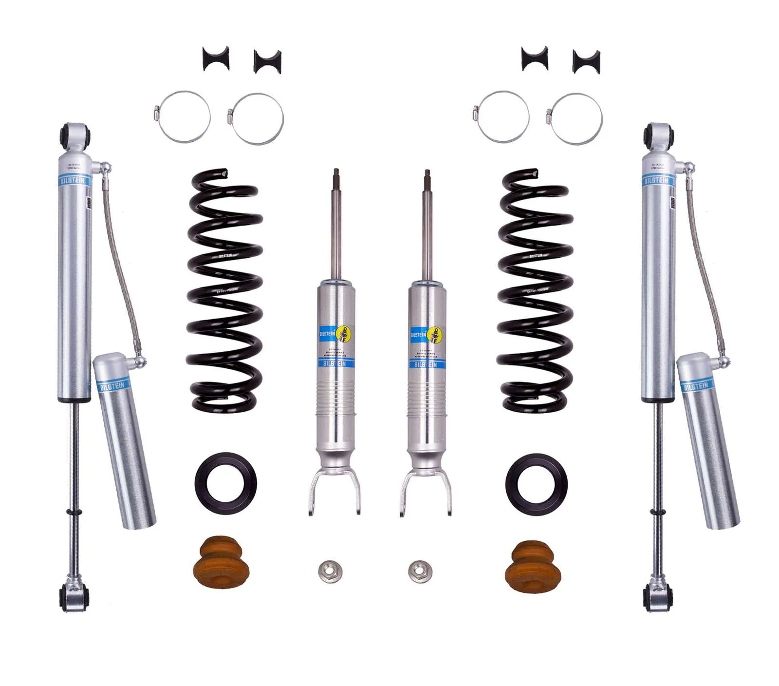 Bilstein 6112 Strut & Spring + Rear 5160 Reservoir Shocks Set for 2019-2024 Ram 1500 Classic 4WD w/0-2.8" lift - Image 2