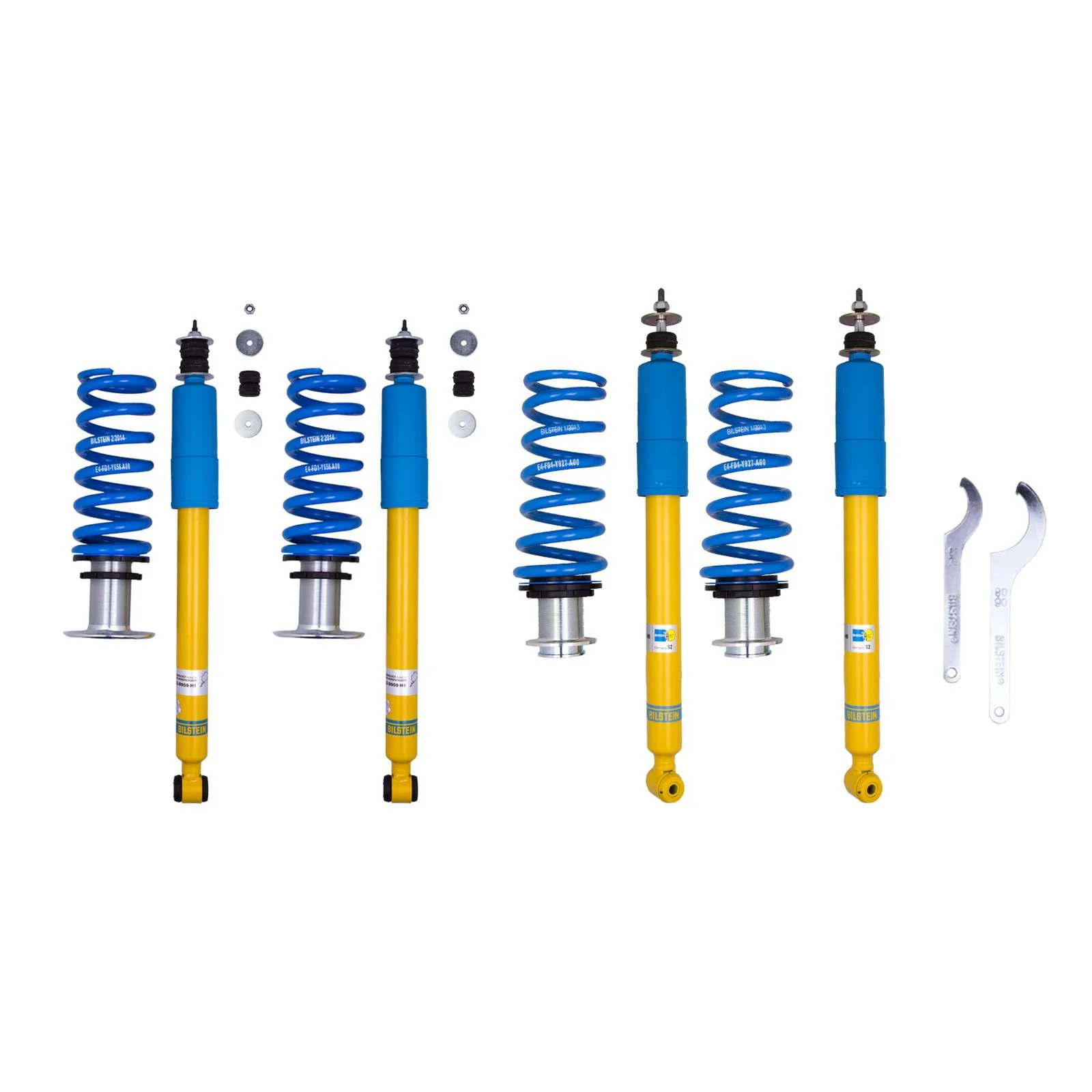 Bilstein B14 PSS Suspension Kit for 1998-2004 Mercedes-Benz SLK230 RWD 35-55mm