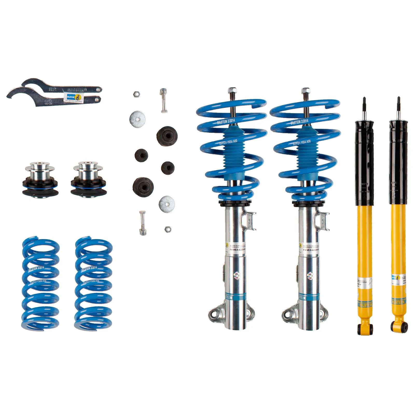 Bilstein B14 PSS Suspension Kit for 2006-2007 Mercedes-Benz C280 RWD 30-50mm