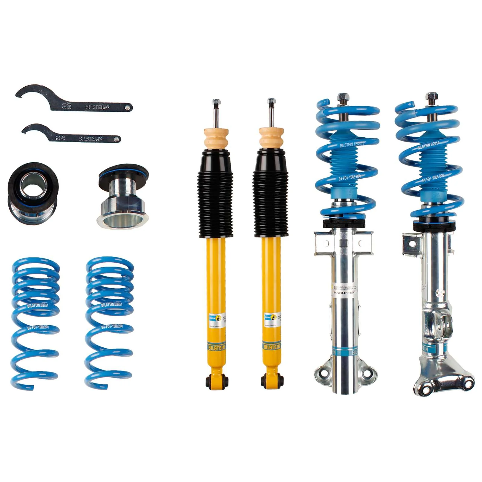 Bilstein B14 PSS Suspension Kit for 2010-2017 Mercedes-Benz E550 RWD 10-30mm