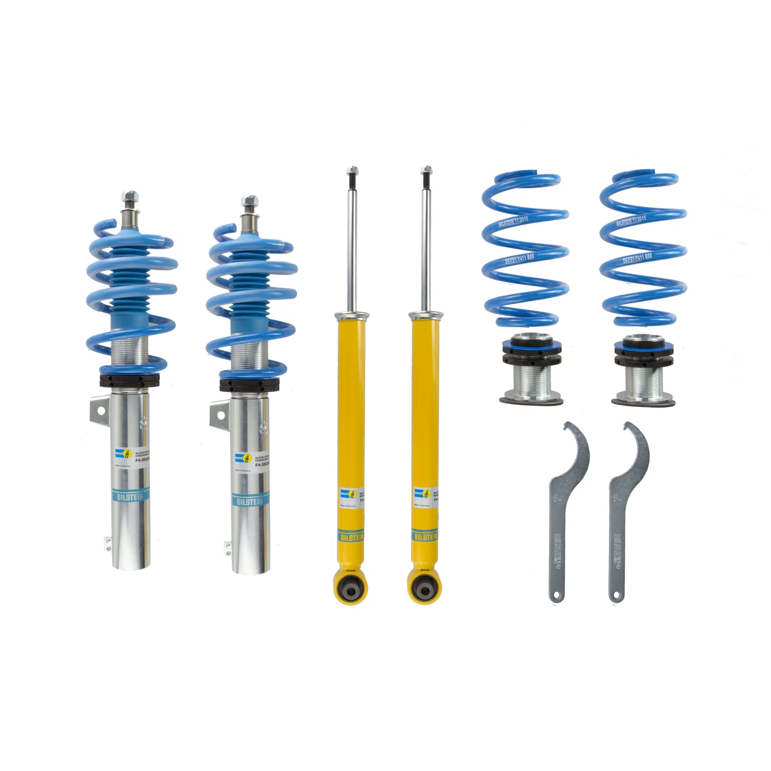Bilstein B14 PSS Suspension Kit for 2017-2020 Audi RS3 AWD 15-30mm