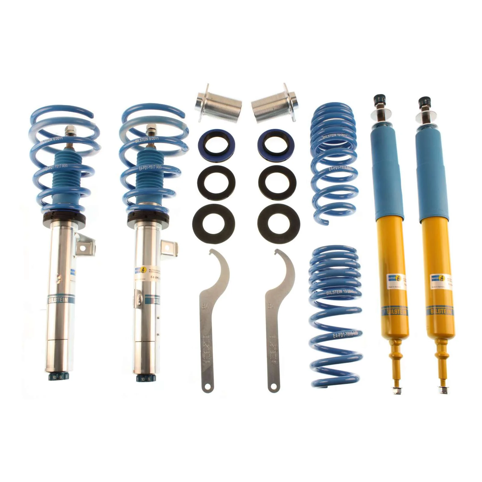 Bilstein B16 PSS10 Suspension Kit for 2008-2013 BMW 128i RWD 30-50mm