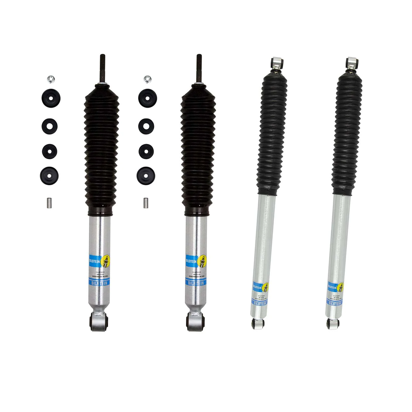 Bilstein 5100 Shocks Set for 2017-2025 Ford F250 Super Duty 4WD w/2-2.5" lift