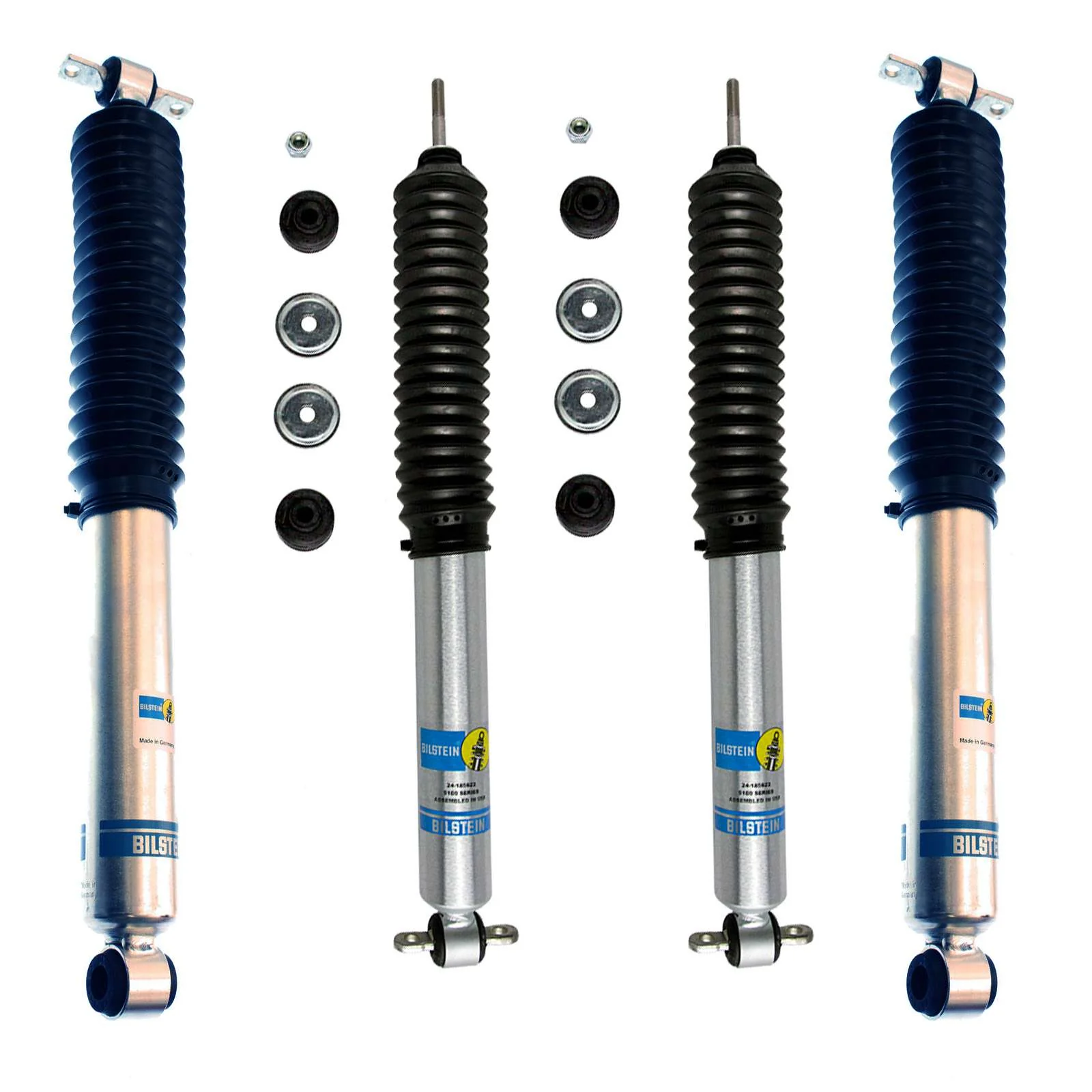 Bilstein 5100 Shocks Set for 1984-2001 Jeep Cherokee 4WD RWD XJ