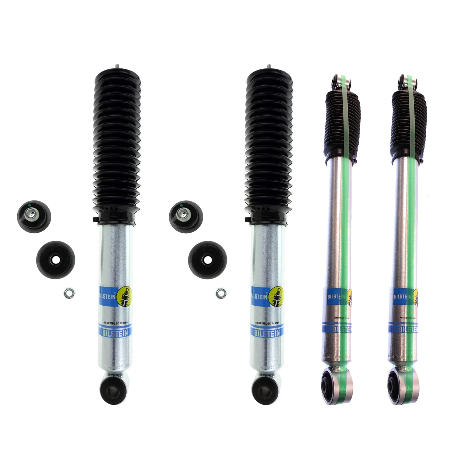 Bilstein 5100 Shocks Set for 2001-2006 GMC Sierra 3500 4WD RWD w/4-6" lift w/Torsion - Image 6