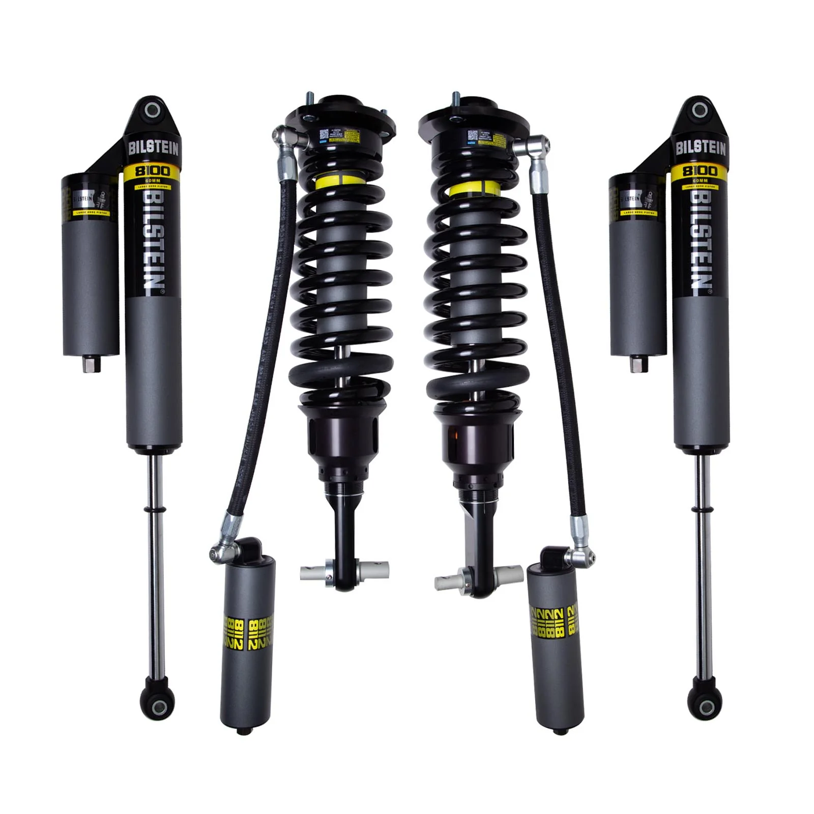 Bilstein 8112 & 8100 Shocks Set for 2015-2026 Ford F150 4WD (2.5" Lift Kit)