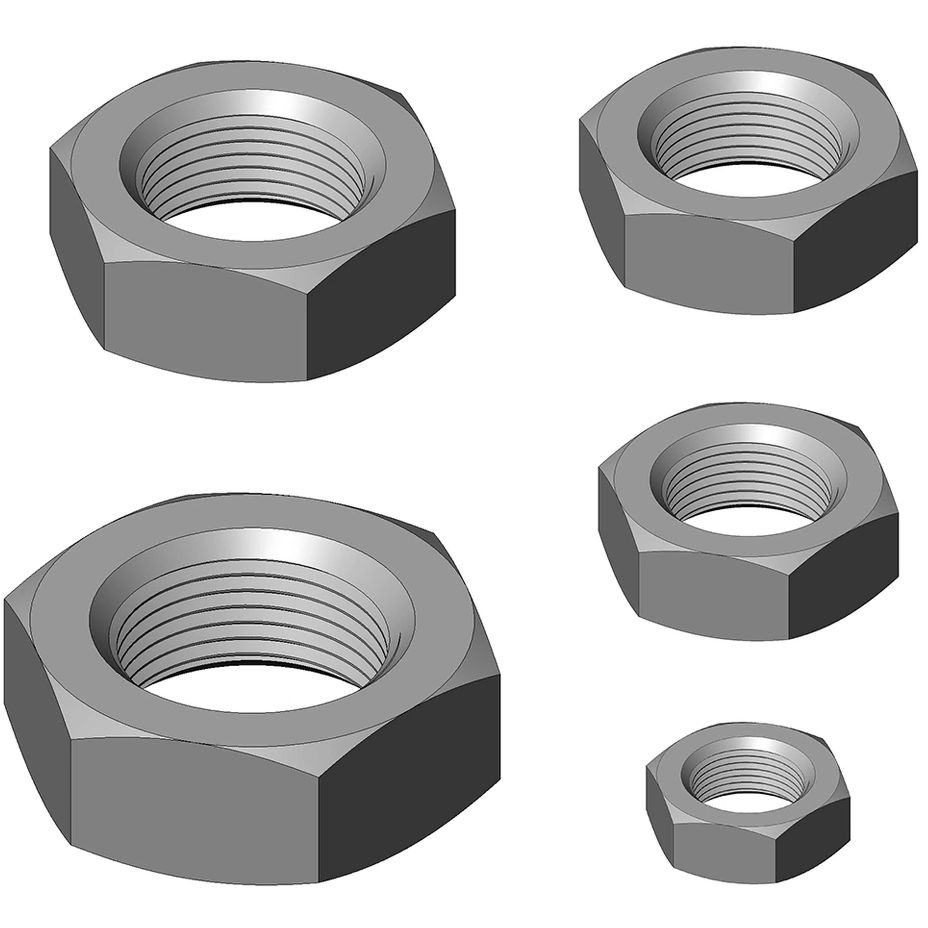Camburg 0.625" LHT Steel Jam Nut
