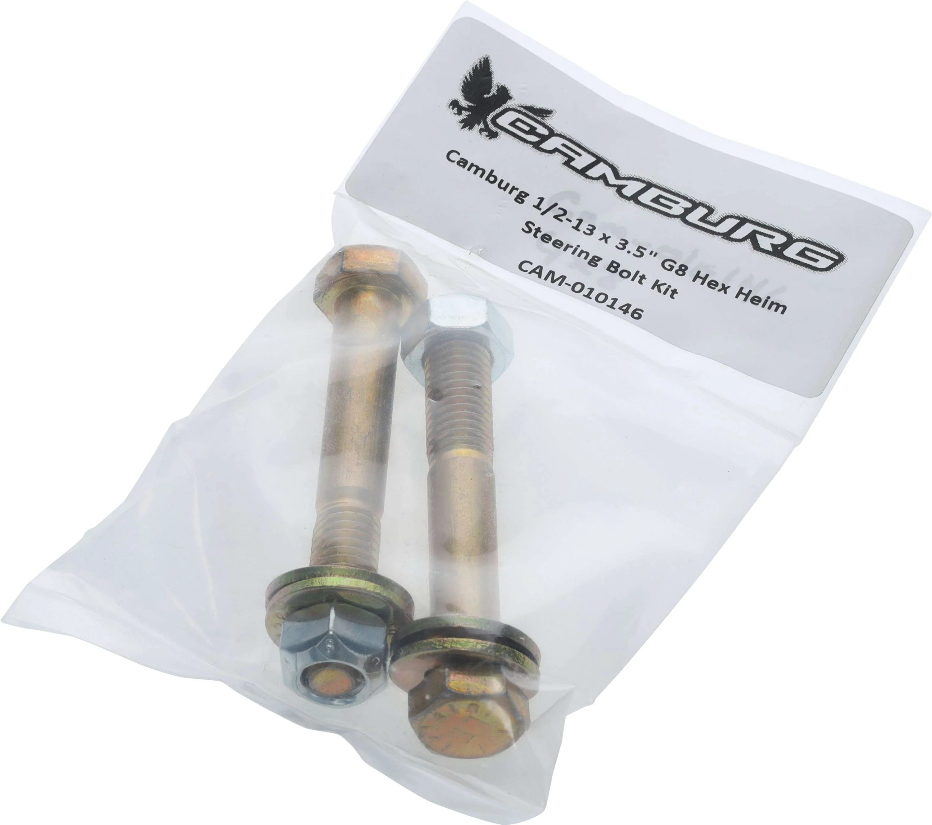Camburg 1/2-13 x 3.5" G8 Hex Heim Steering Bolt Kit - Image 2