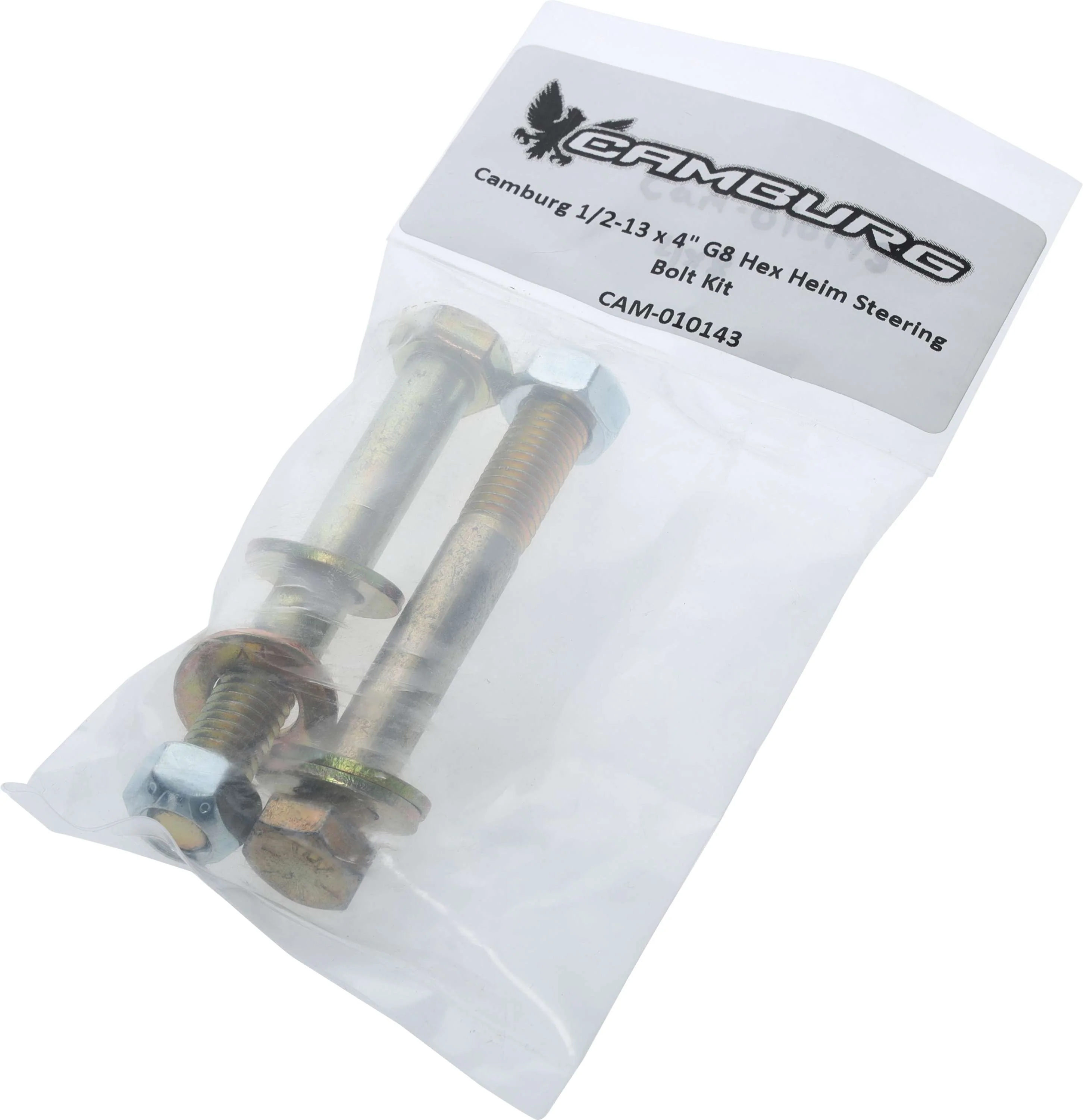 Camburg 1/2-13 x 4" G8 Hex Heim Steering Bolt Kit - Image 2