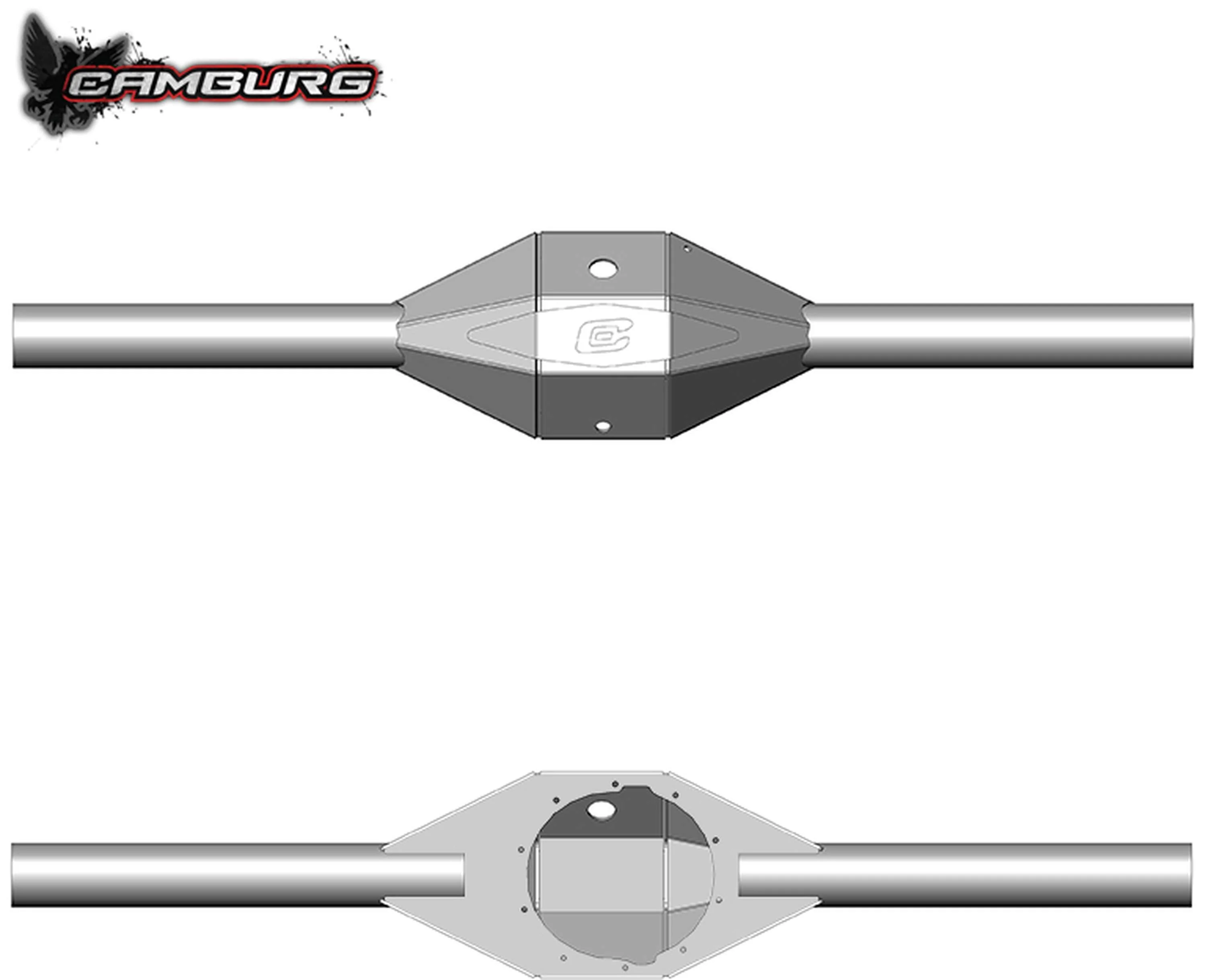 Camburg 3.50" MIG Builder Series 9" Rear Axle Housing Only (A50) - Image 6