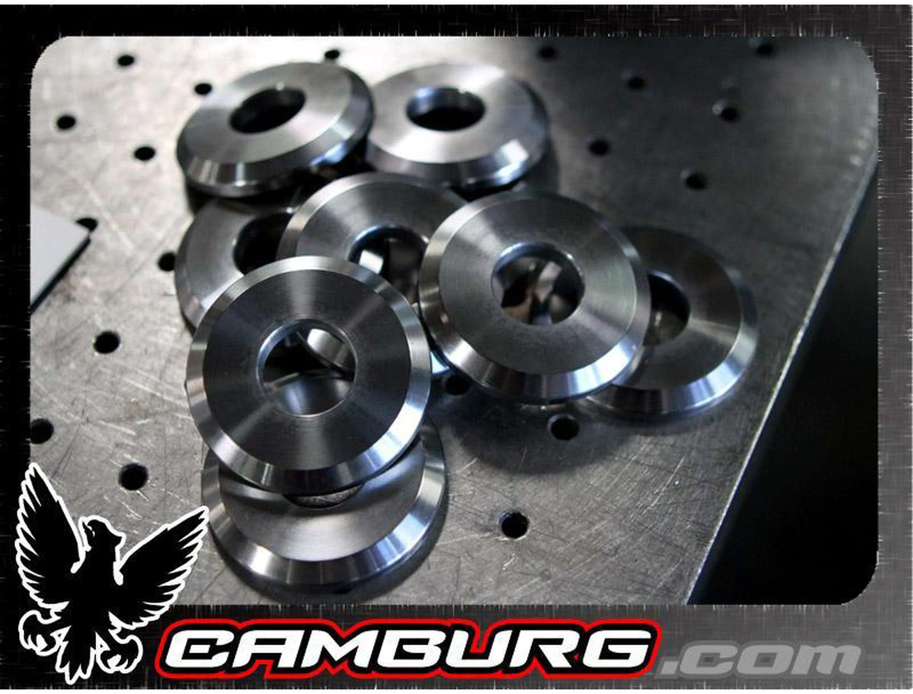 Camburg 7/16" 4130 Weld Washers (4pk) - Image 2