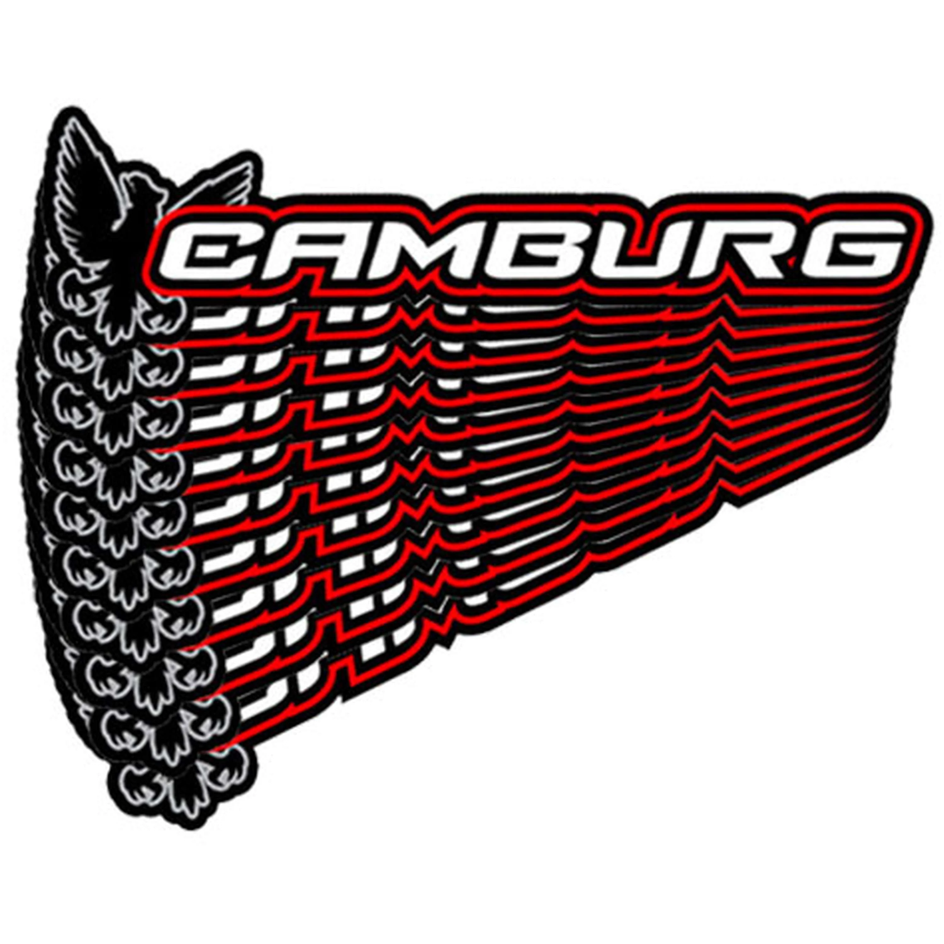 Camburg 8.50" Sticker 6-Pack
