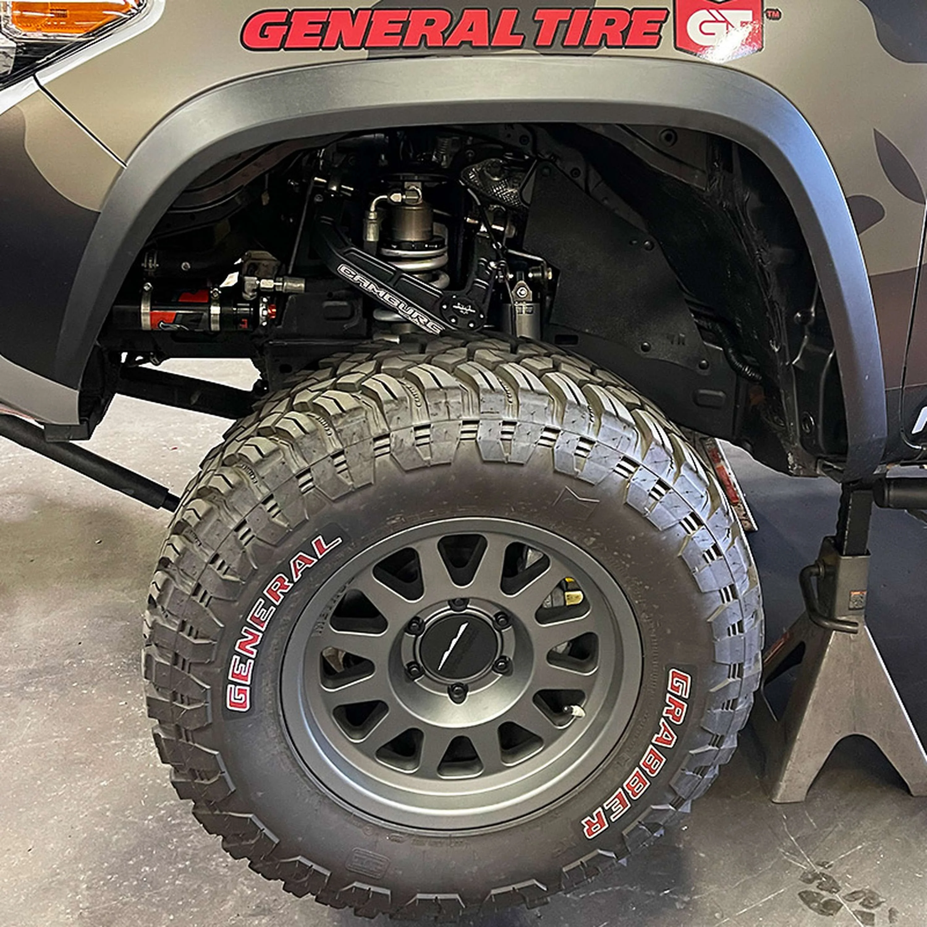 Camburg Chevy/GMC 1500 4wd '07-18 Performance Long Travel Front Axle Set - Image 3