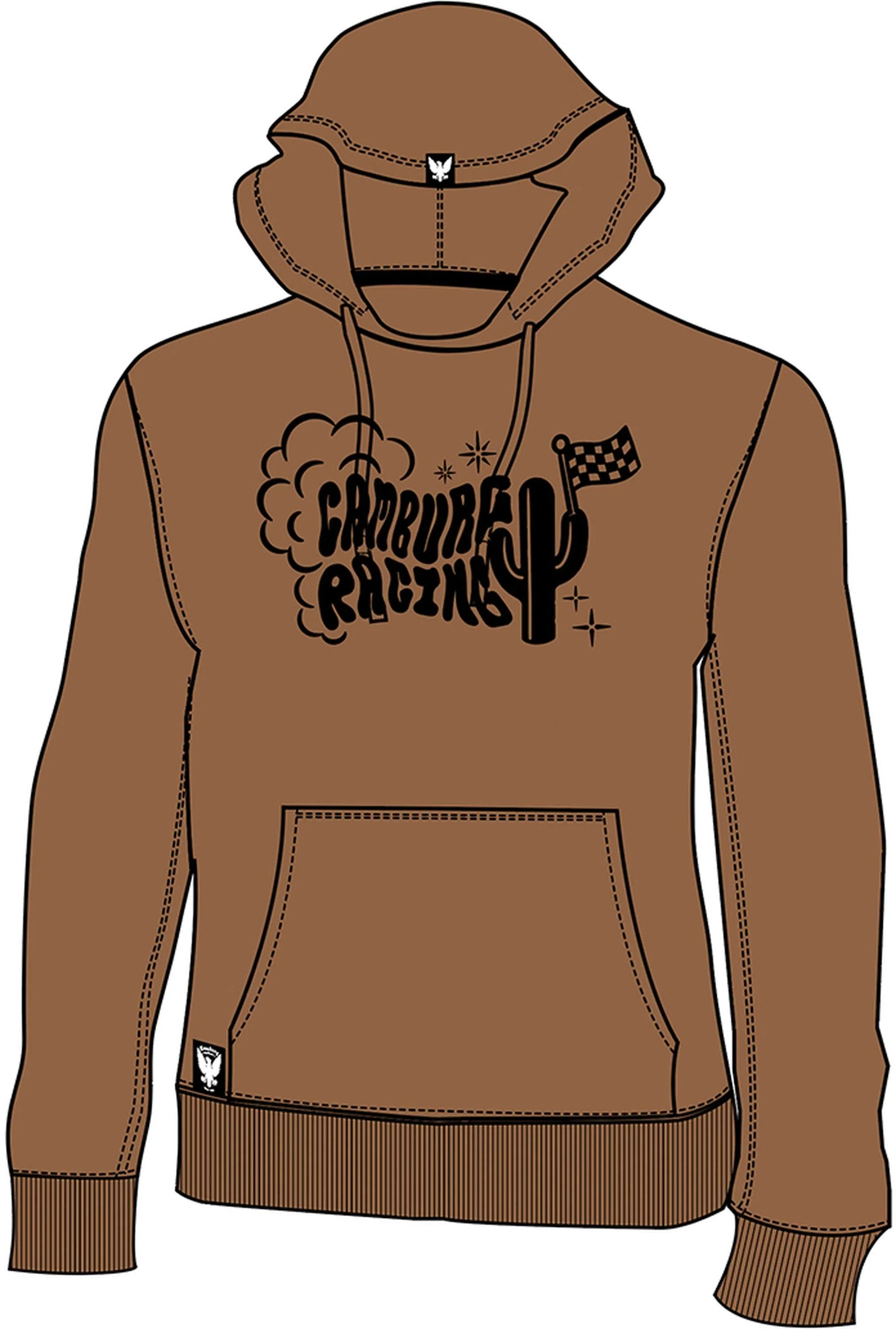 Camburg Desert Dust Hoodie Size X-Large - Saddle Brown - Image 2