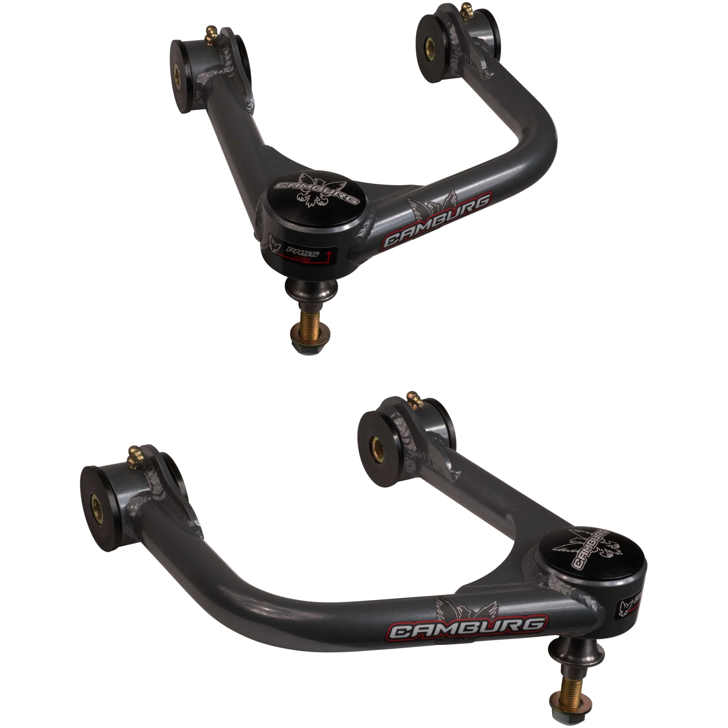 Camburg Ford Bronco '21-23 1.25" Performance Uniball Upper Arms (w/ covers)