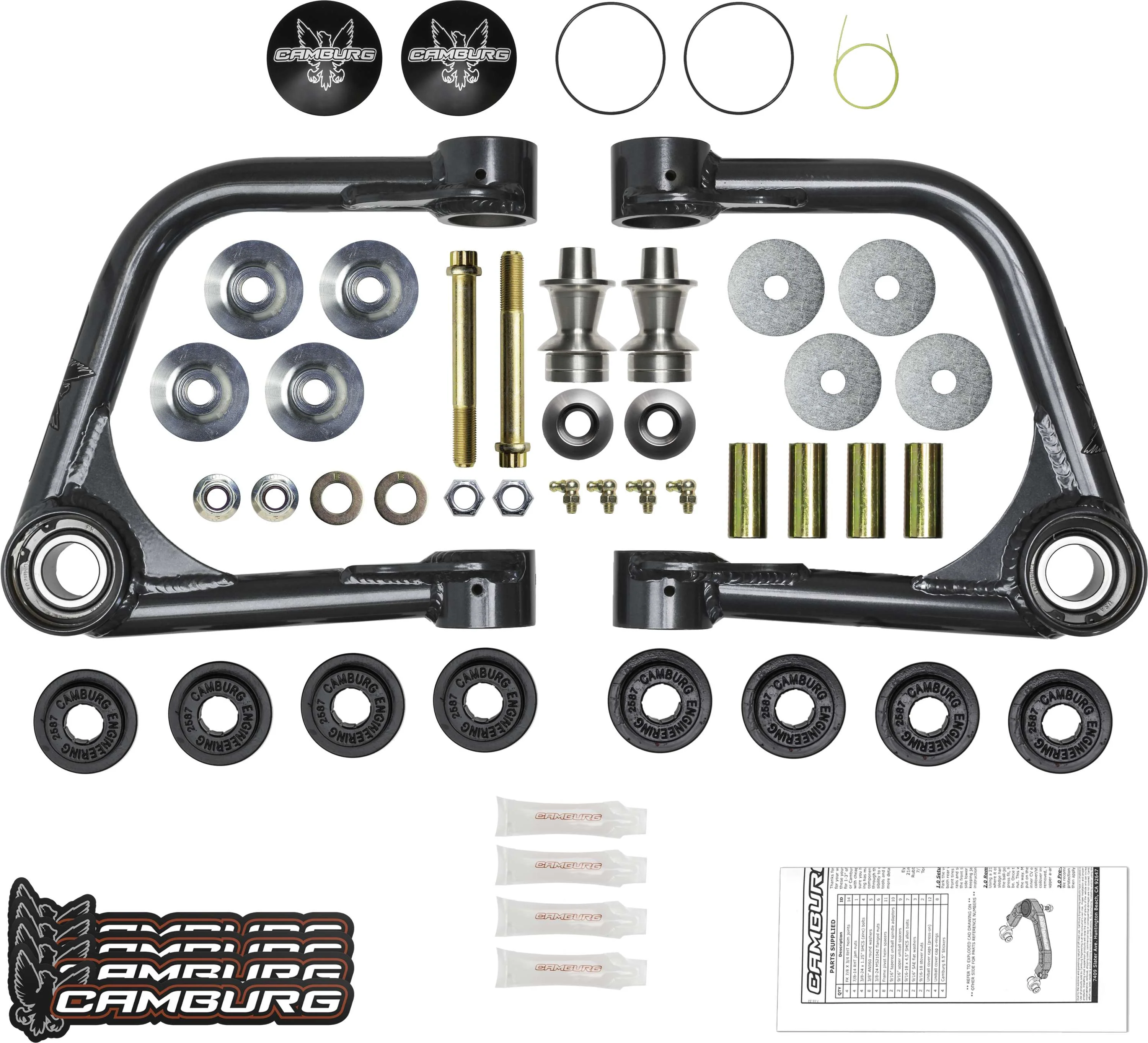 Camburg Ford Bronco '21-23 1.25" Performance Uniball Upper Arms (w/ covers) - Image 8