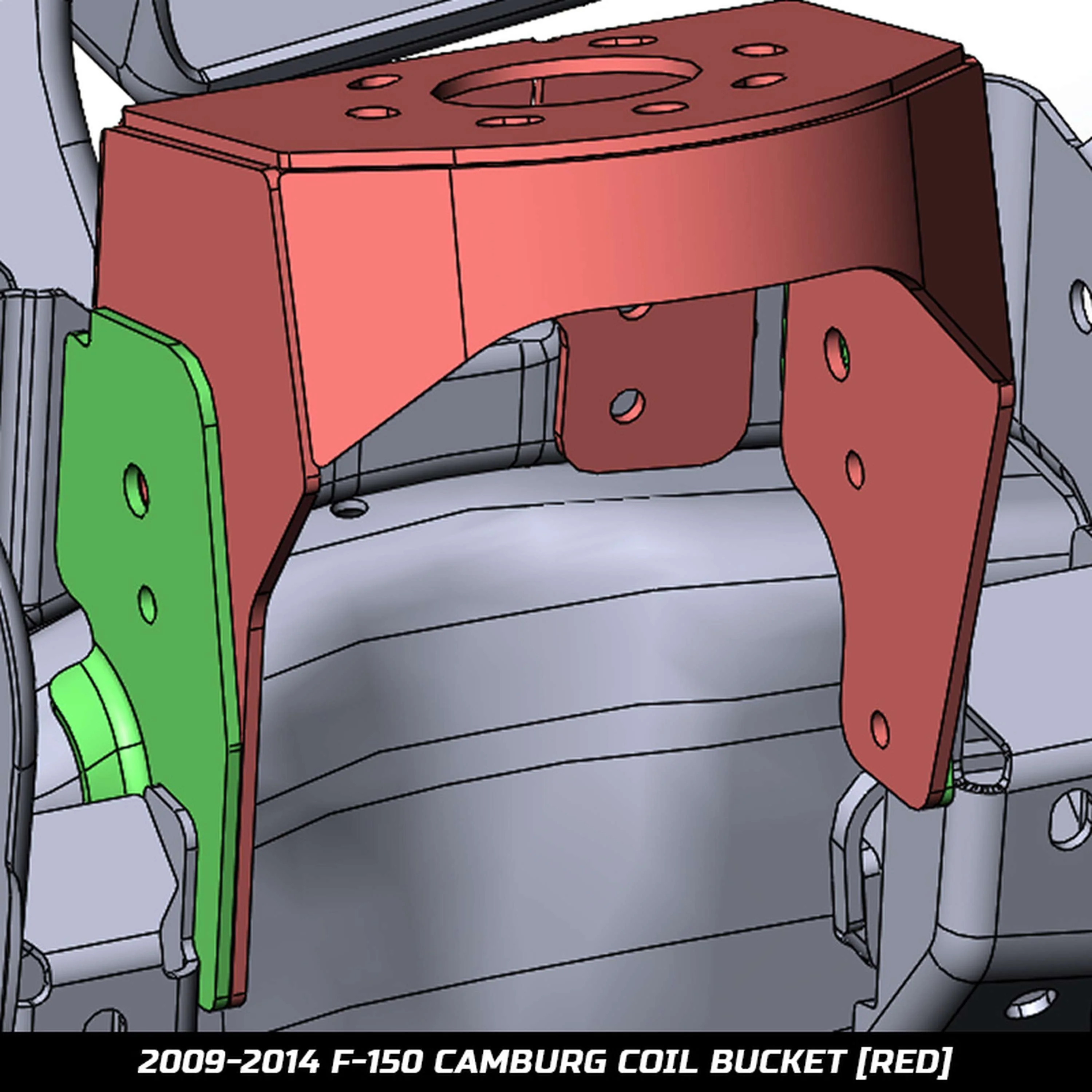 Camburg Ford F-150 4wd '09-14 Raptor Conversion Coil Bucket Kit - Image 5