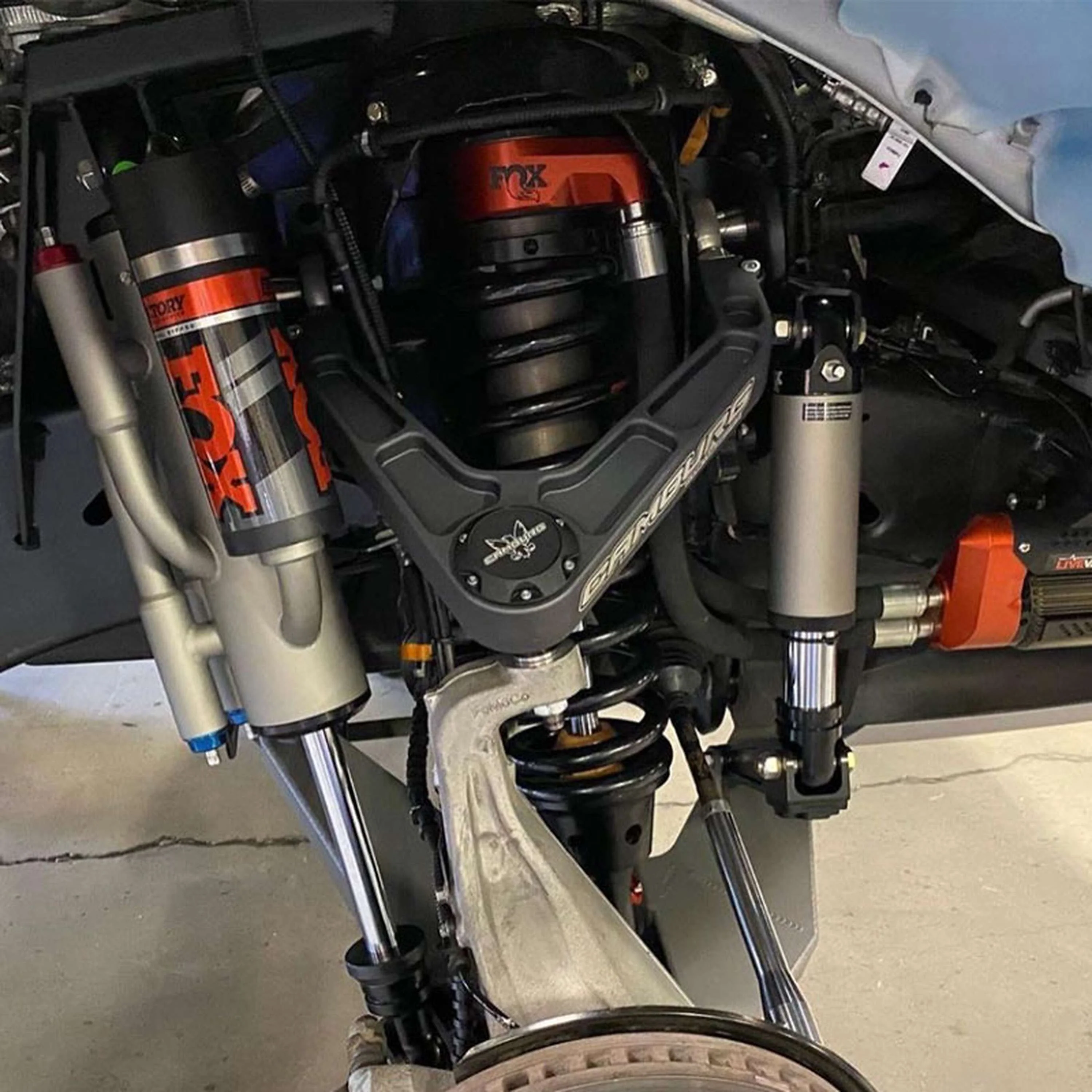 Camburg Ford Raptor 21-23 2.50" Front Slapper Bump Stop Kit w/ FOX 2.50" Bumps - Image 2