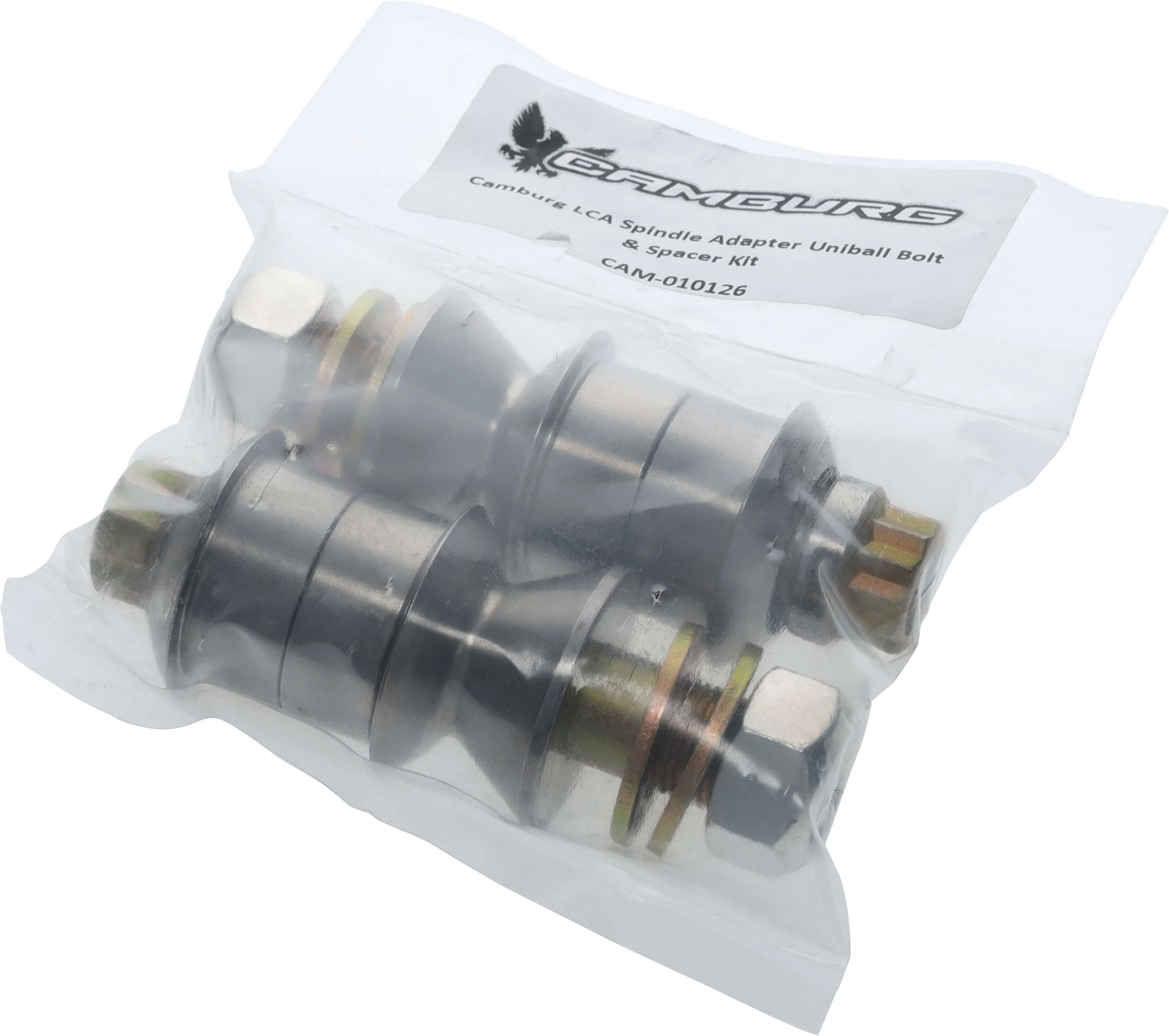 Camburg LCA Spindle Adapter Uniball Bolt and Spacer Kit - Image 2