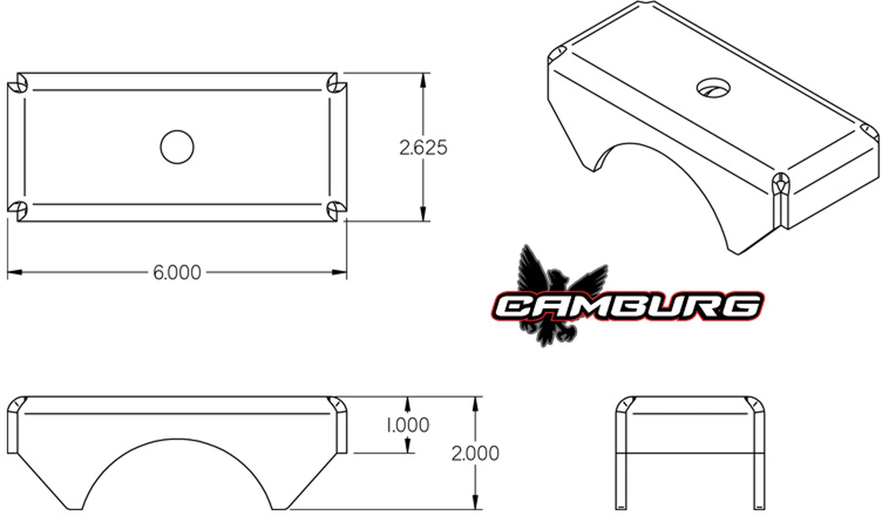 Camburg Leaf Spring Axle Perches - Toyota Tundra 2007-2021 - Image 2