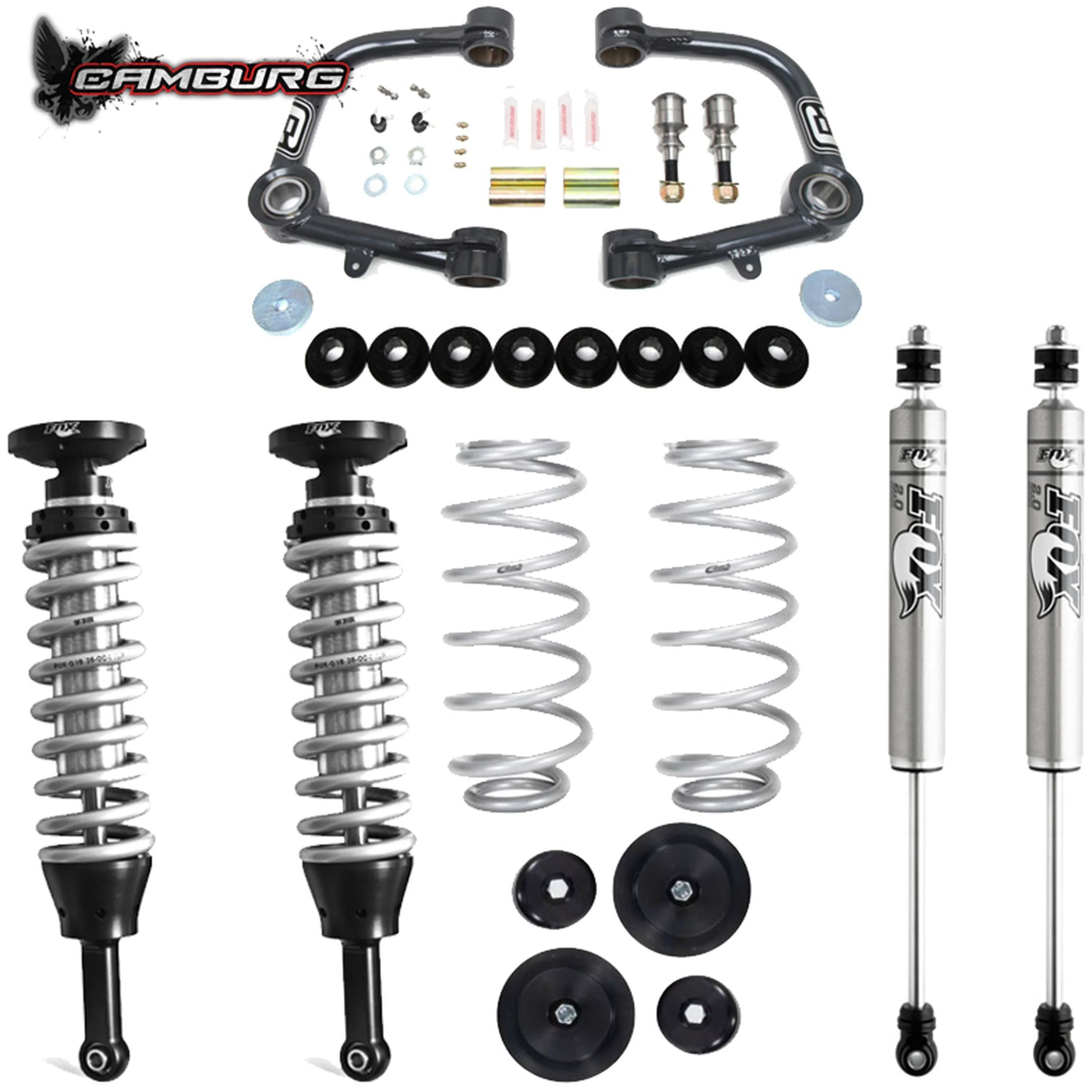 Camburg Lexus GX470 03-09 FOX 2.5 Performance Kit - Tubular Uniball Series
