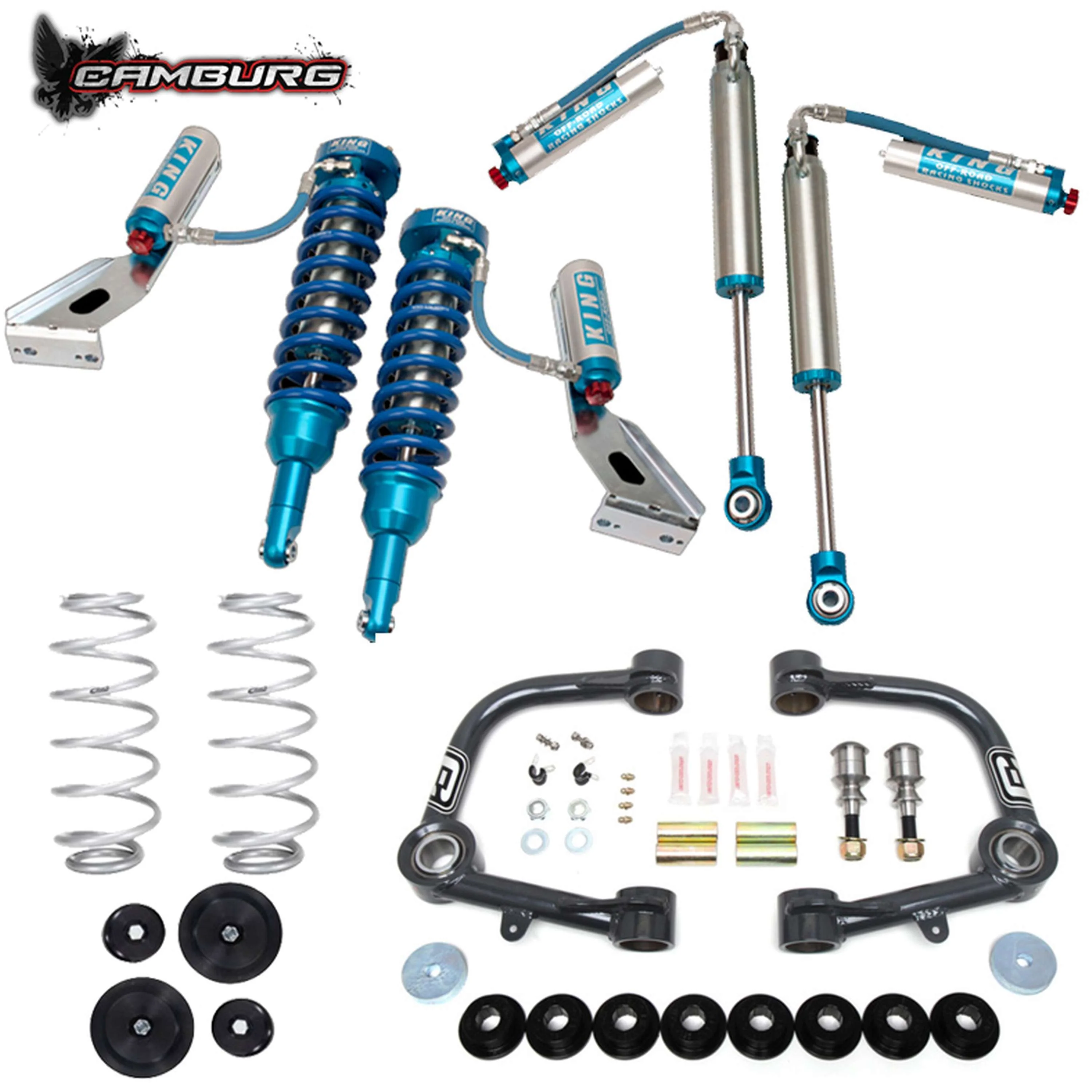 Camburg Lexus GX470 03-09 King 2.5 Performance Kit - Tubular X-Joint Series
