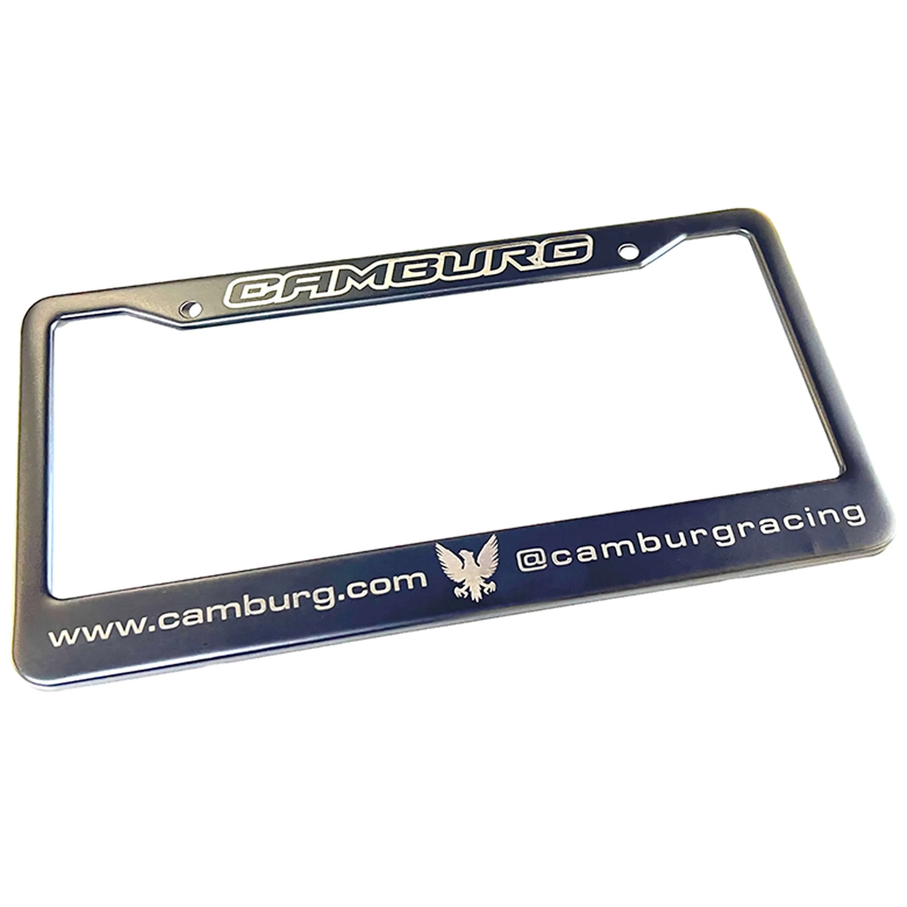 Camburg Metal License Plate Frame