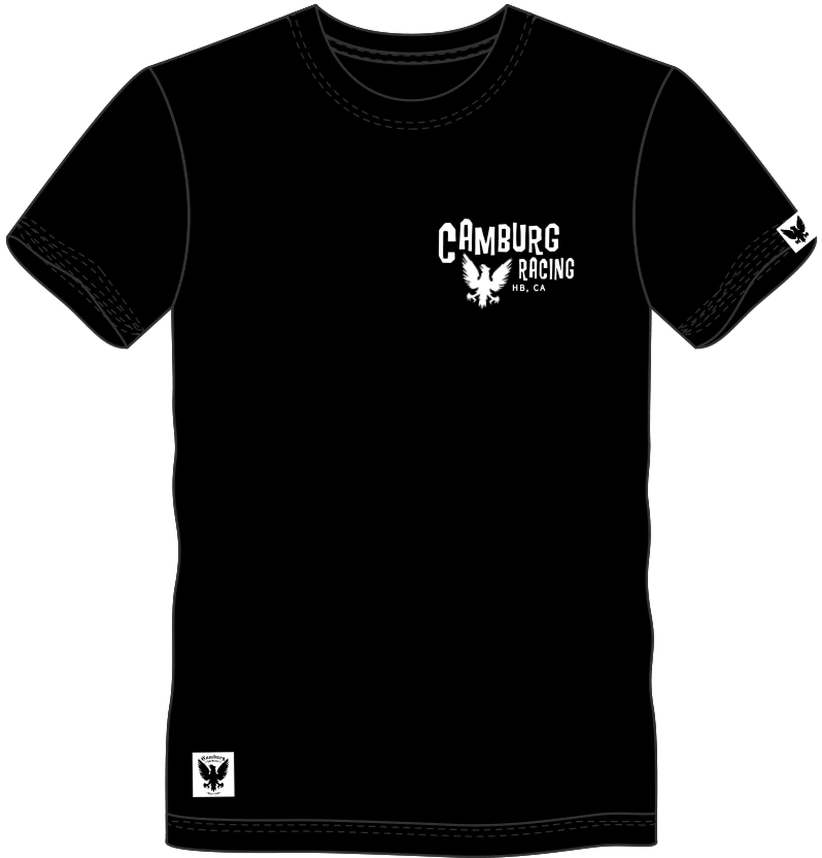 Camburg Race Fink Size 2X-Large T-shirt - Black - Image 2