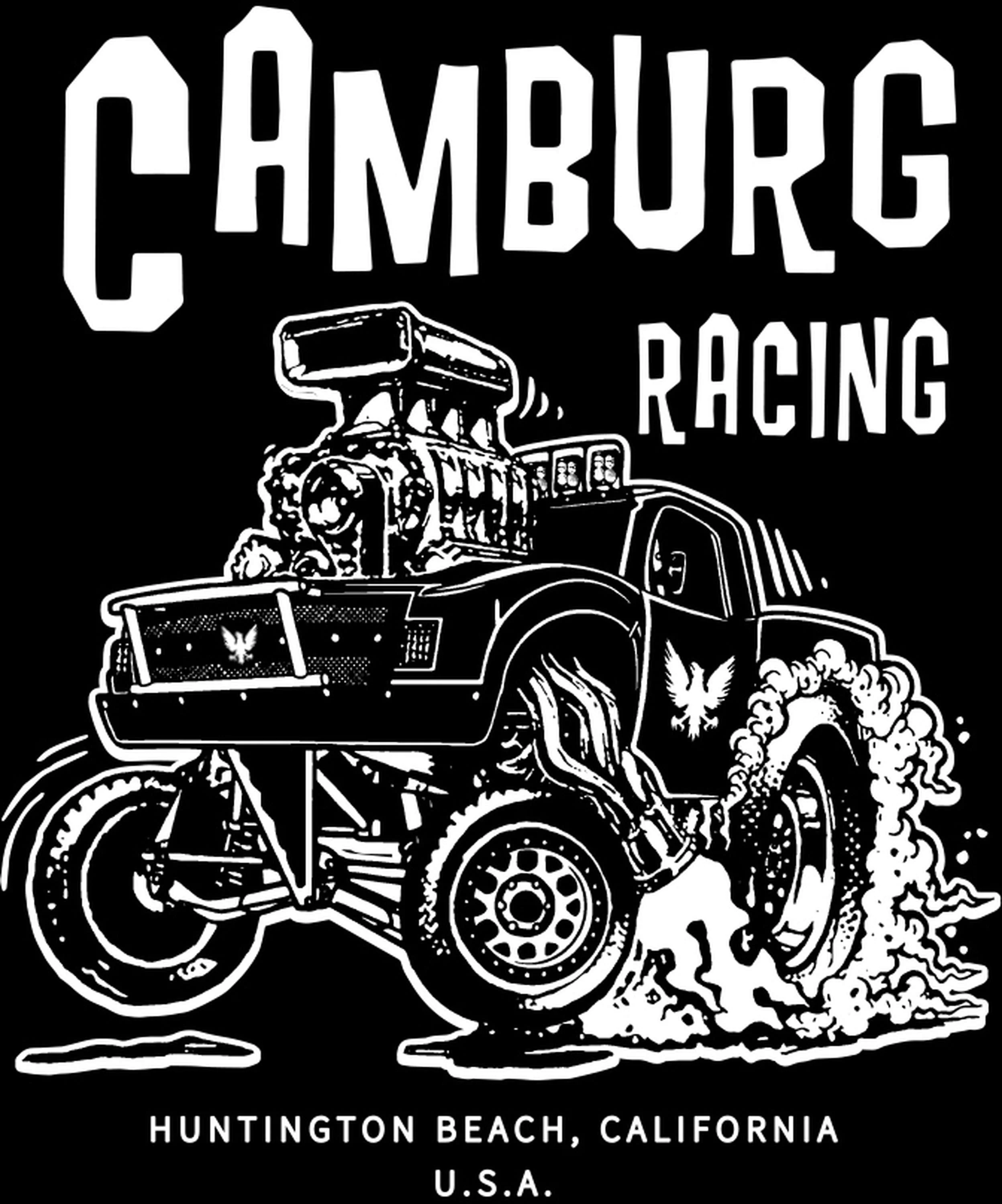 Camburg Race Fink Size Medium T-shirt - Black - Image 4