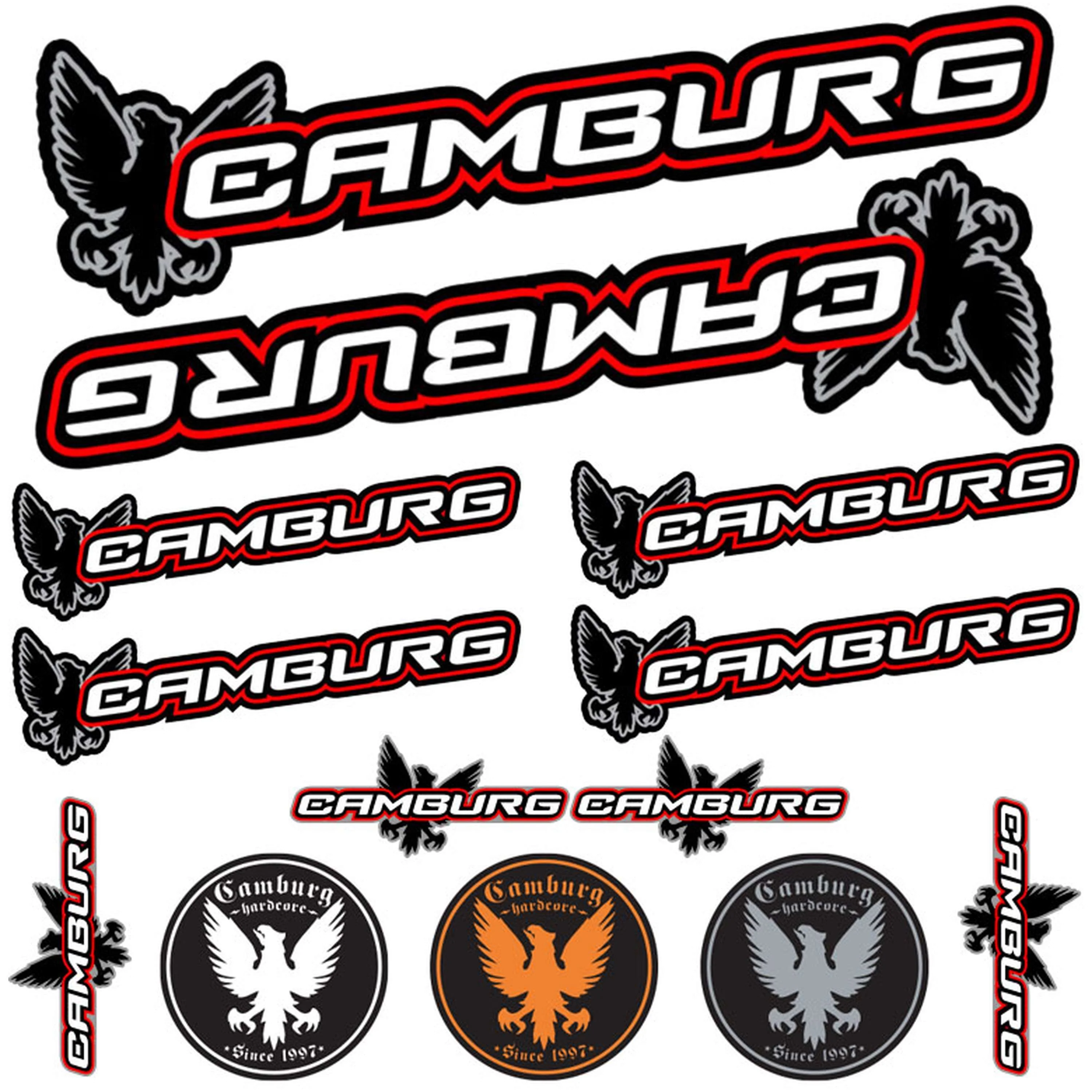 Camburg Racer Assorted Sticker 13-Pack