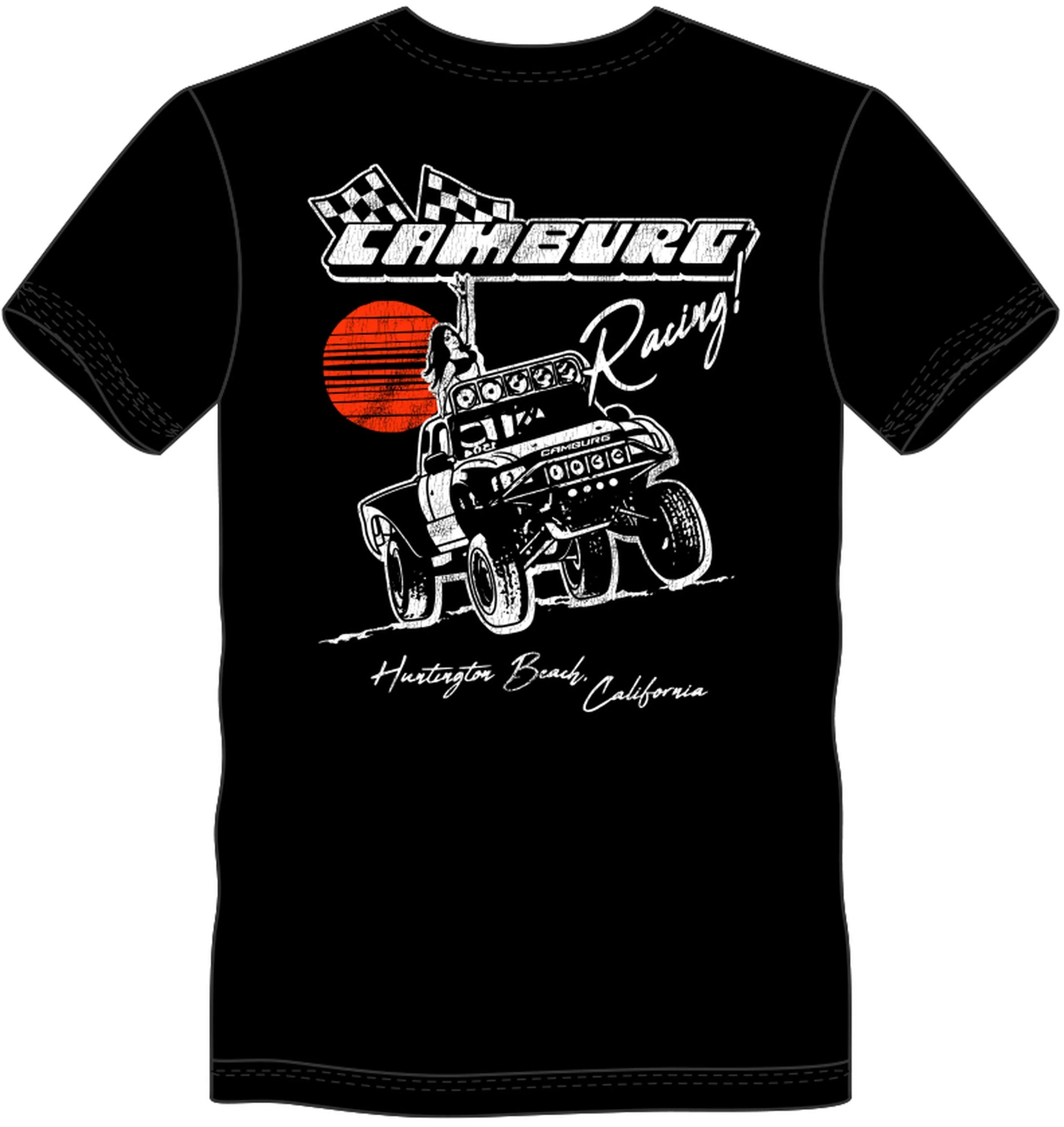 Camburg Ranger Size 3X-Large T-shirt - Black - Image 3