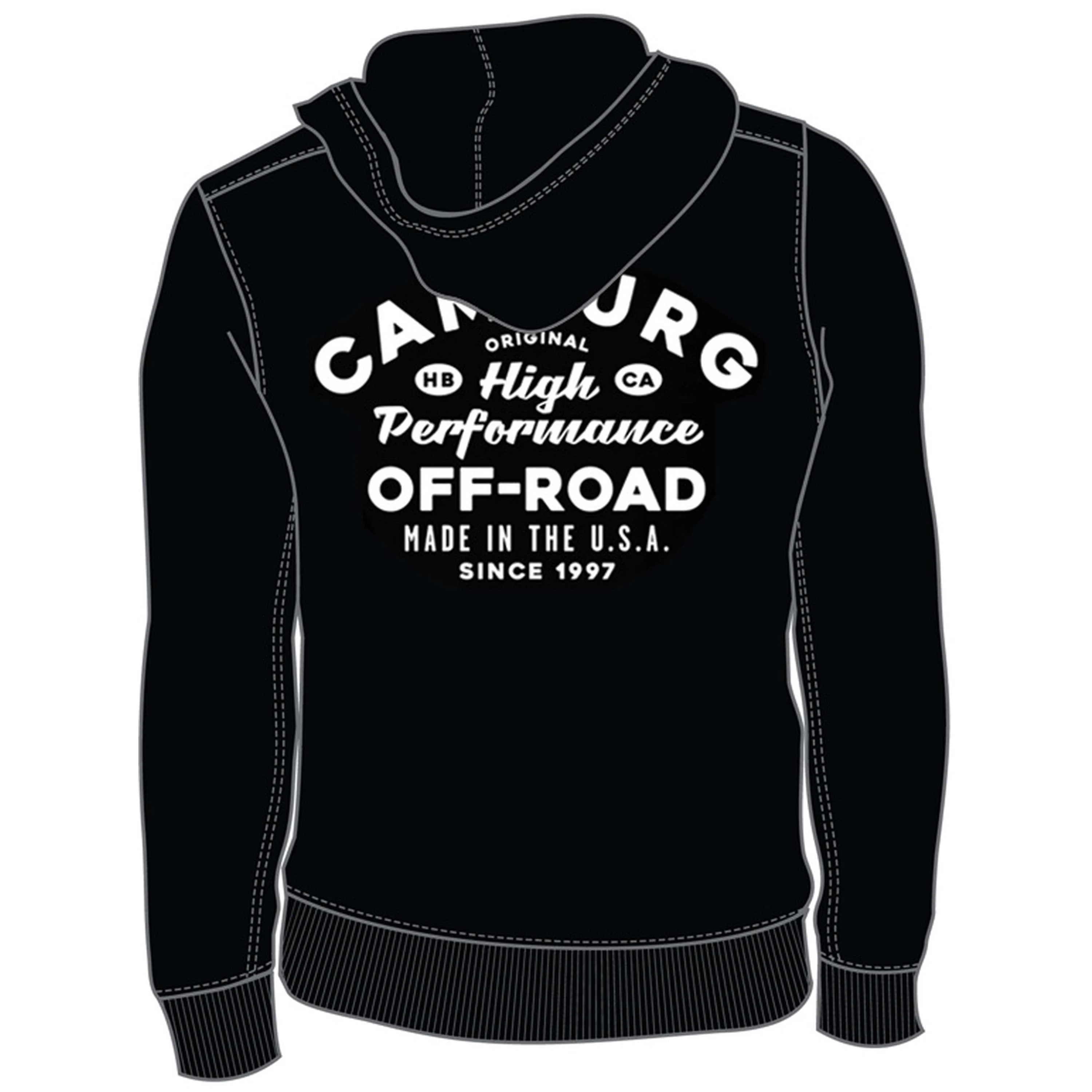 Camburg Speed Shop Hoodie Size 2X-Large - Black