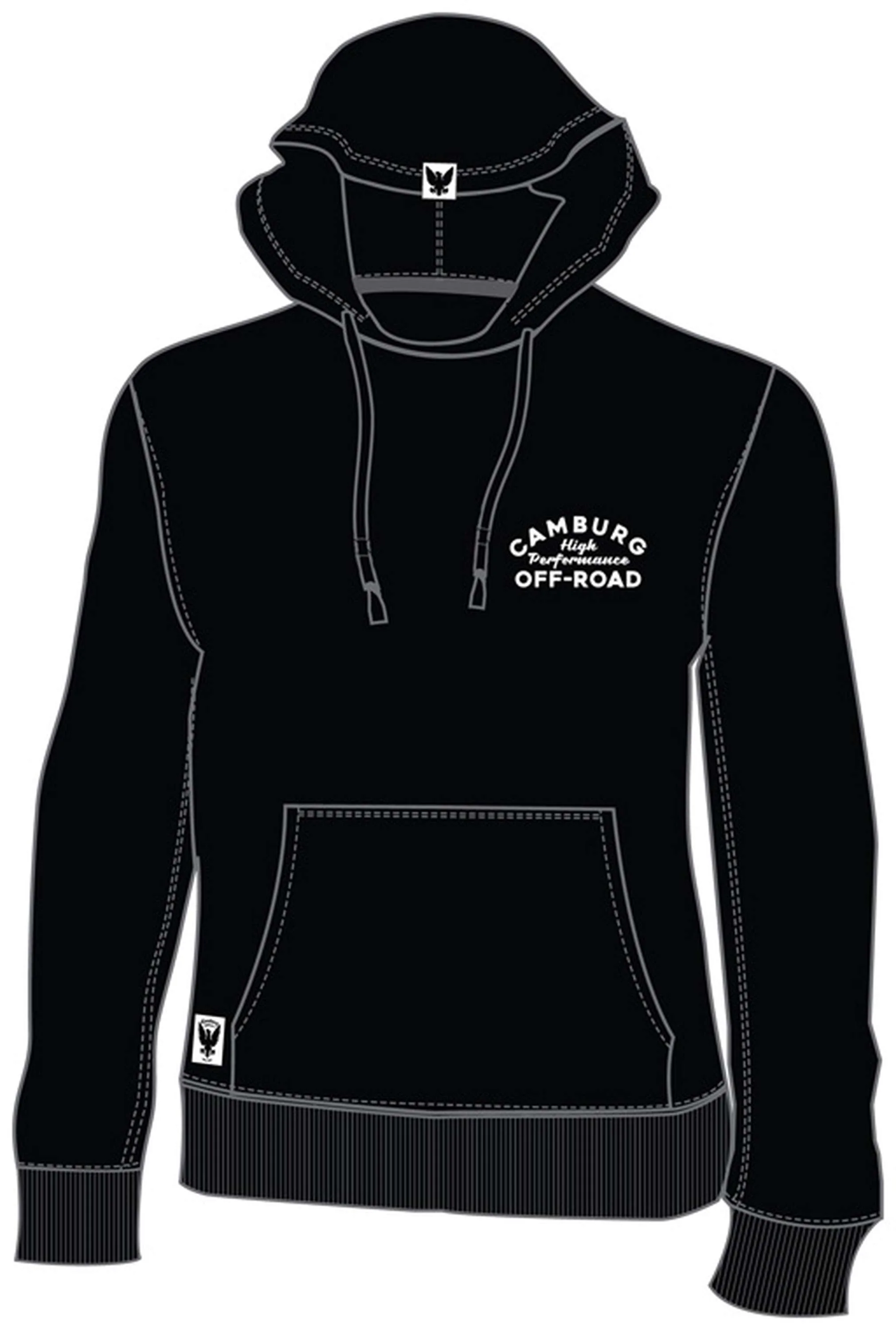 Camburg Speed Shop Hoodie Size X-Large - Black - Image 2