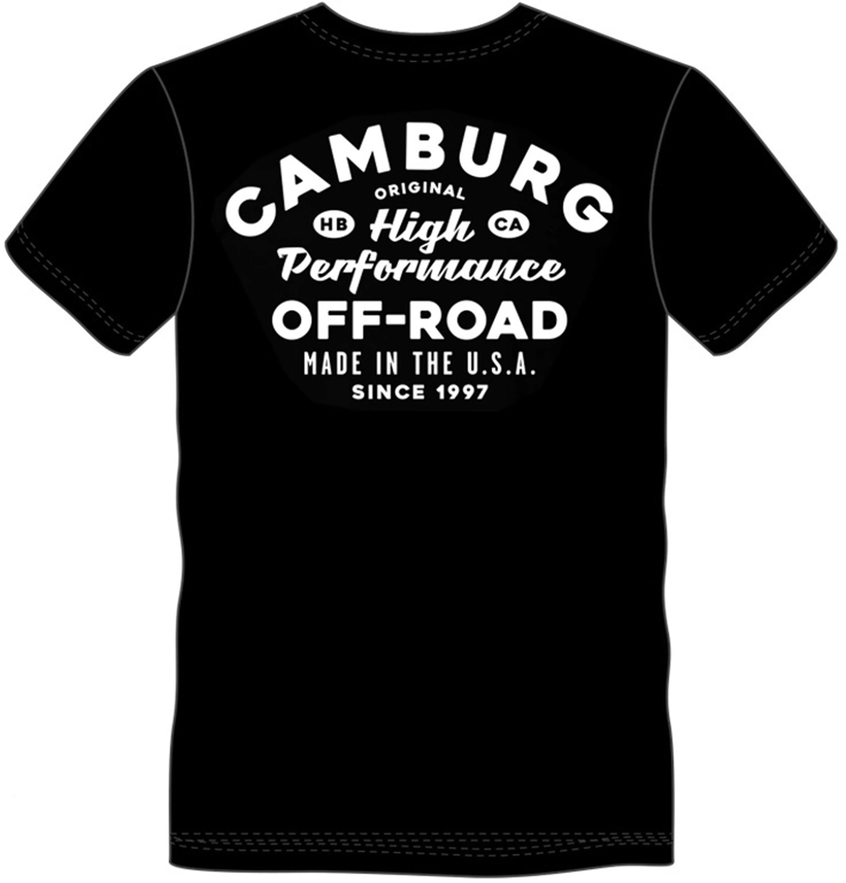 Camburg Speed Shop Pocket Size Large T-Shirt - Black - Image 2