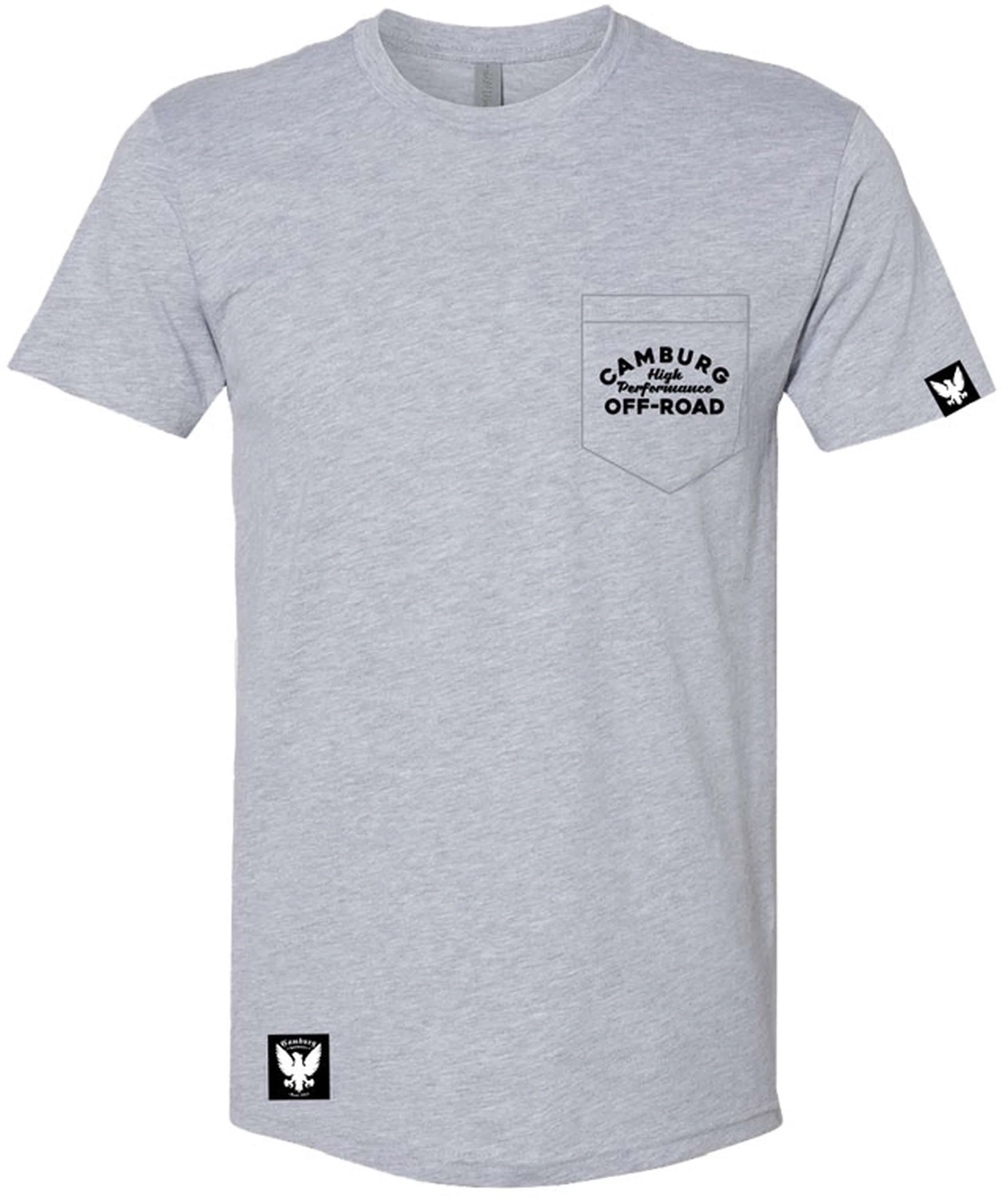 Camburg Speed Shop Pocket Size Medium T-Shirt - grey - Image 3