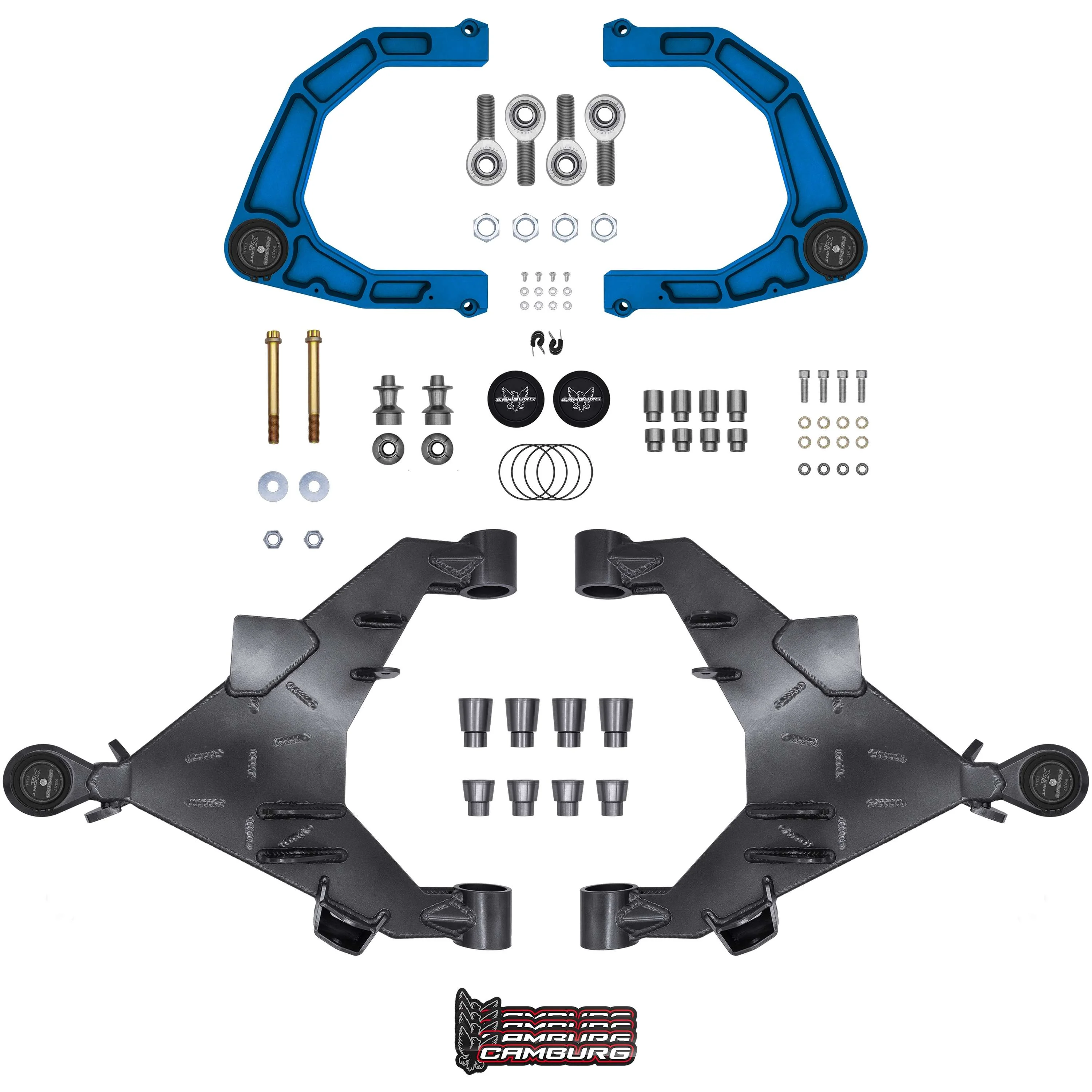 Camburg Toyota Tundra 3.4L 2022-2024 KINETIK Trail Series Long Travel Kit - Blue