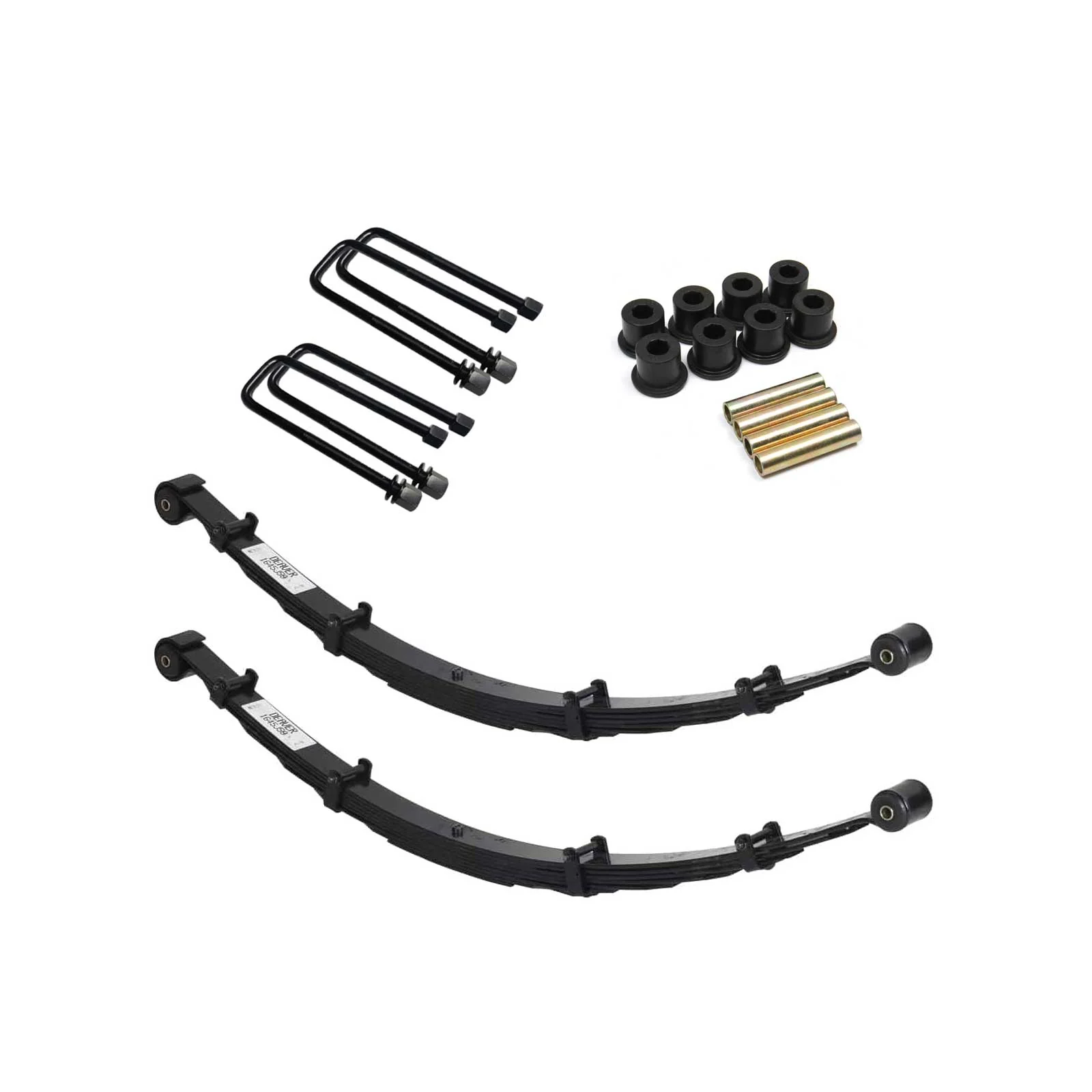 Deaver 1.5" Lift Leaf Spring + U-Bolts + Bushing Kit for 1998-2004 Toyota Tacoma 4WD RWD