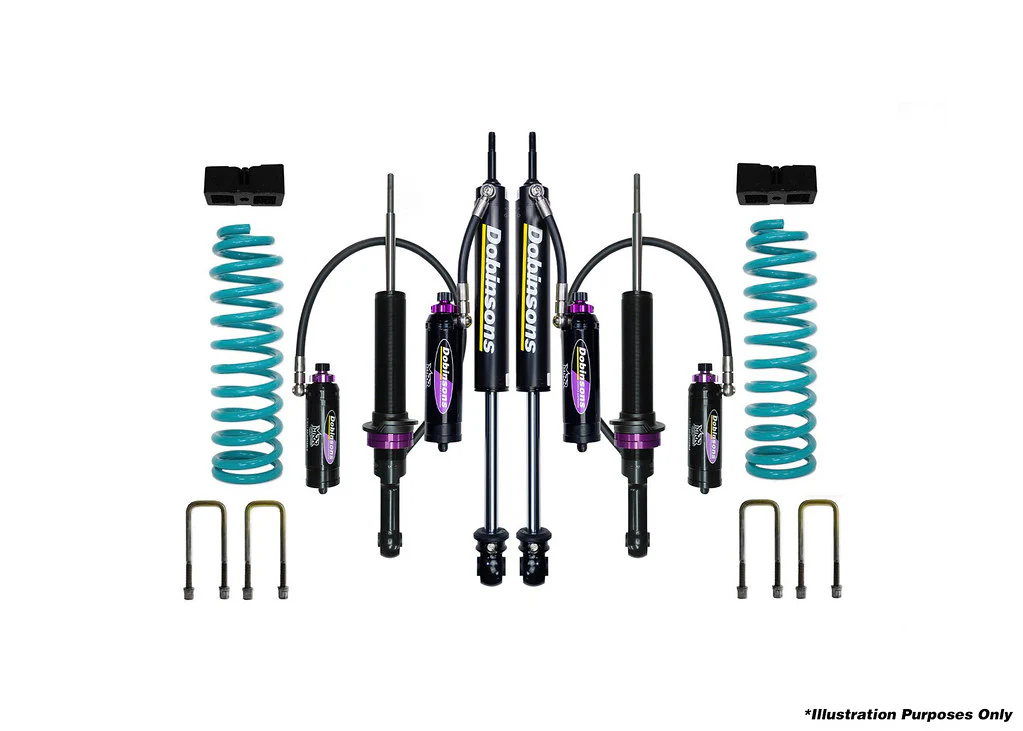 Dobinsons 1.75-2" MRR 3 Way Adjustable Lift Kit w/Quick Ride for 1995-2004 Tacoma