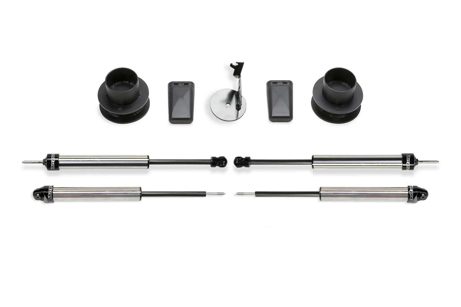 Fabtech 2.5" Coil Spacer Lift Kit w/Dirt Logic 2.25 Shocks for 2019-2024 Ram 2500 4WD w/2.5" lift