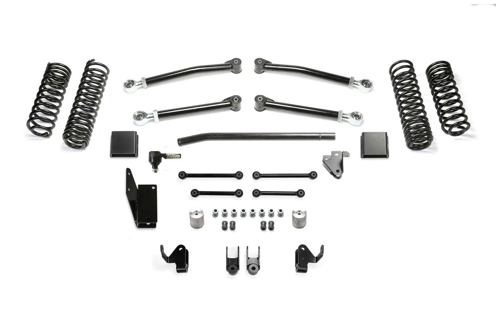 Fabtech 2" Trail Lift Kit w/Shocks Extensions for 2020-2024 Jeep Gladiator 4WD w/2" lift